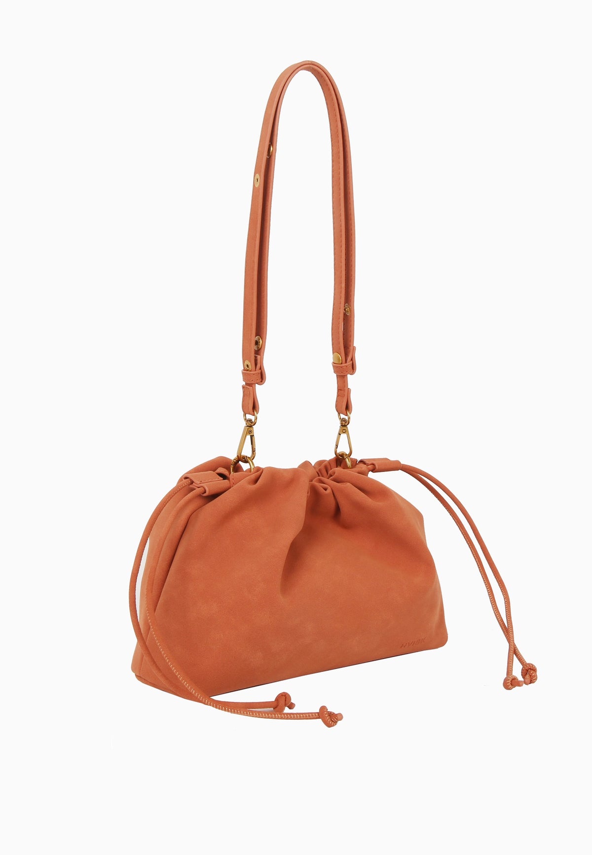 HVISK Arcane Brush Clutch 510 Terracotta