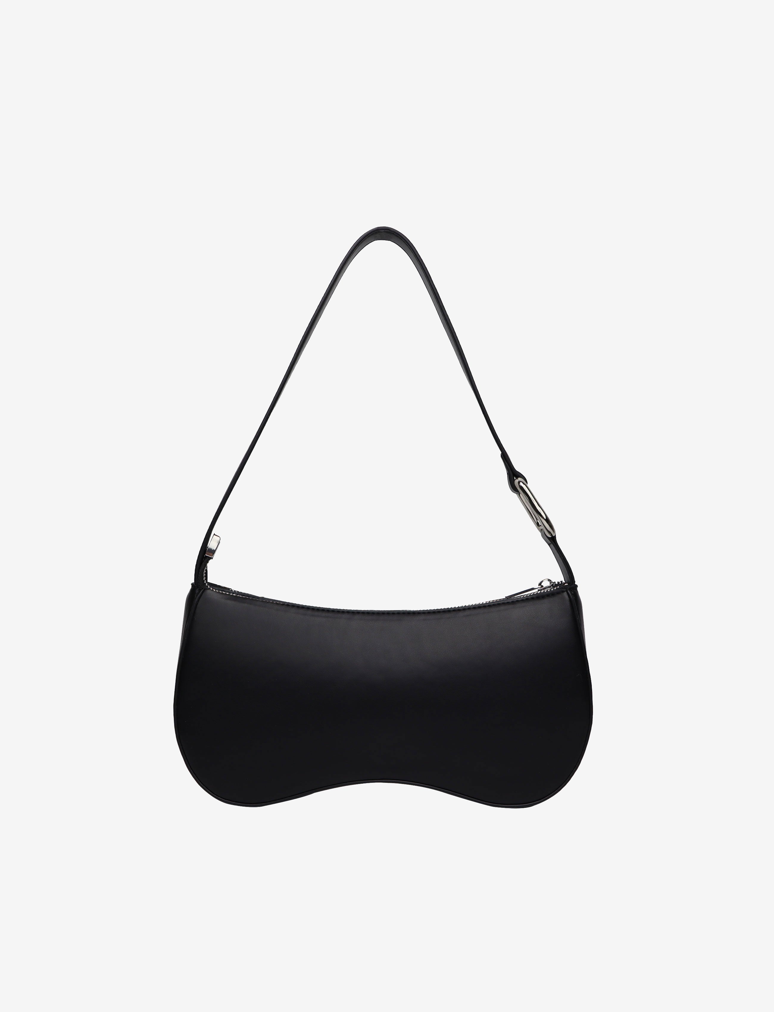 HVISK BASAL SOFT STRUCTURE HARDWARE Shoulder Bag 009 Black