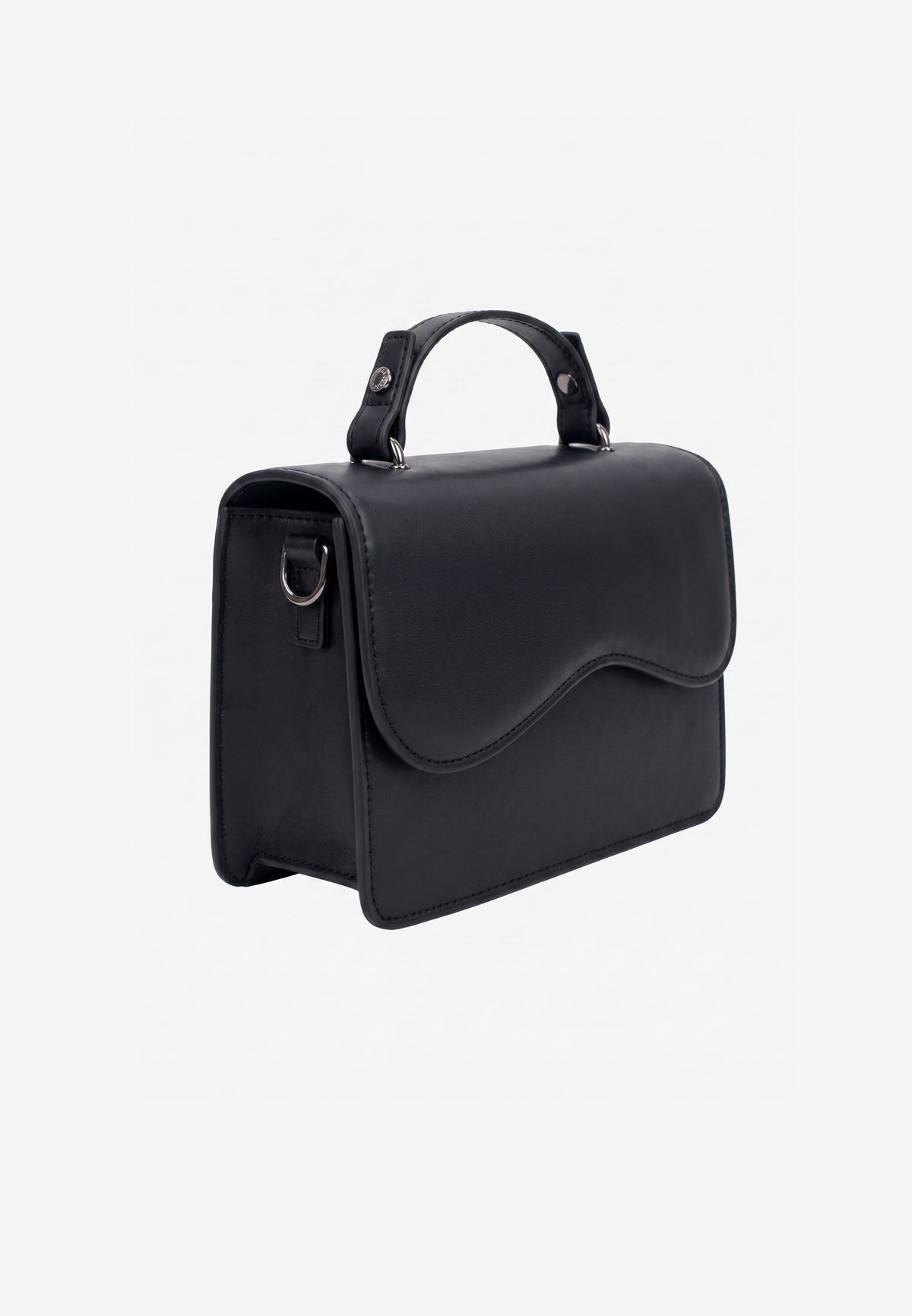 HVISK CRANE SOFT Top-Handle Bag 009 Black