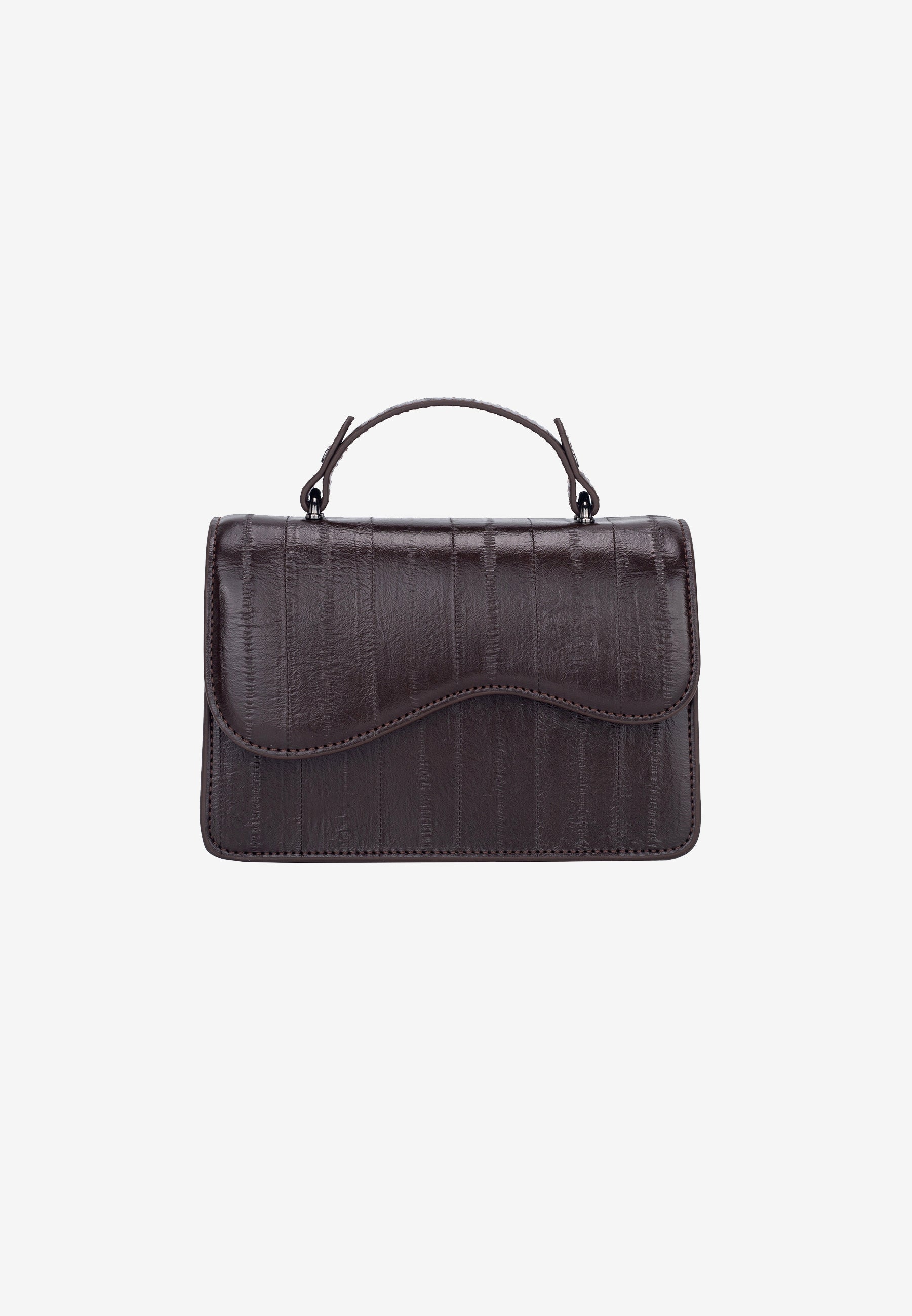 HVISK CRANE STROKE STRUCTURE Crossbody 485 Espresso