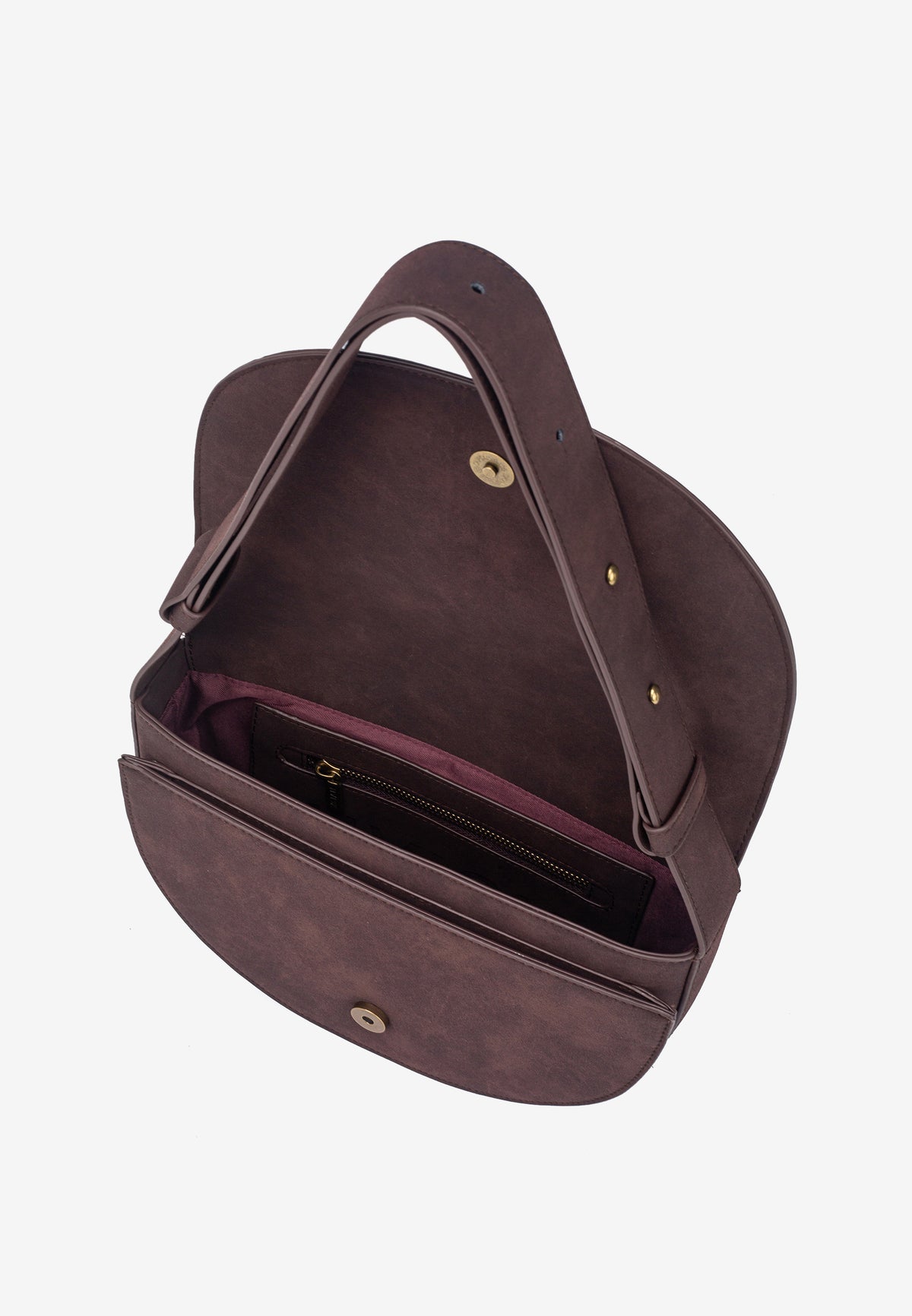 HVISK Cliff Brush Crossbody 507 Umber Brown