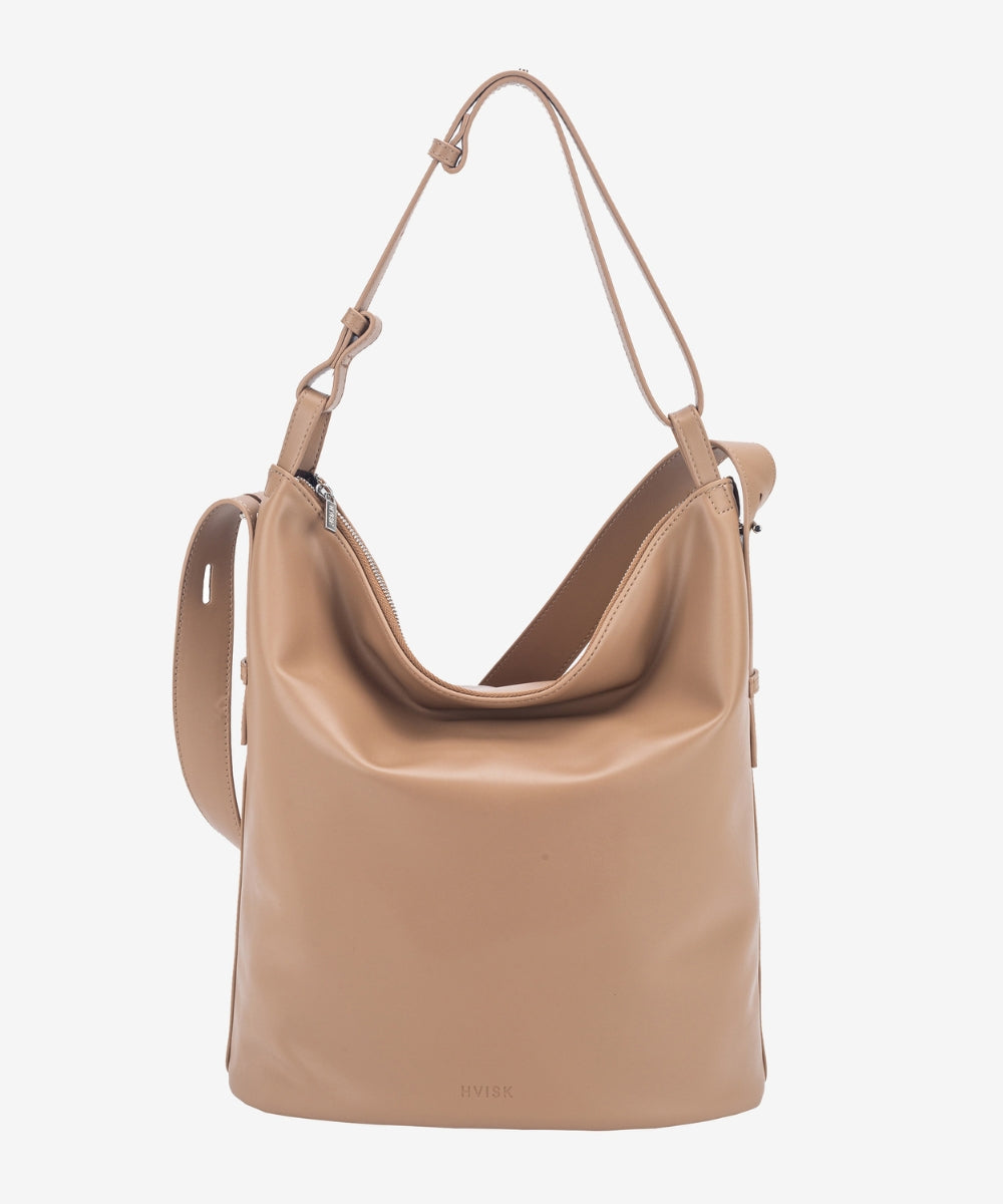 HVISK EMMETT SOFT STRUCTURE Tote Bag 484 Sand Dune