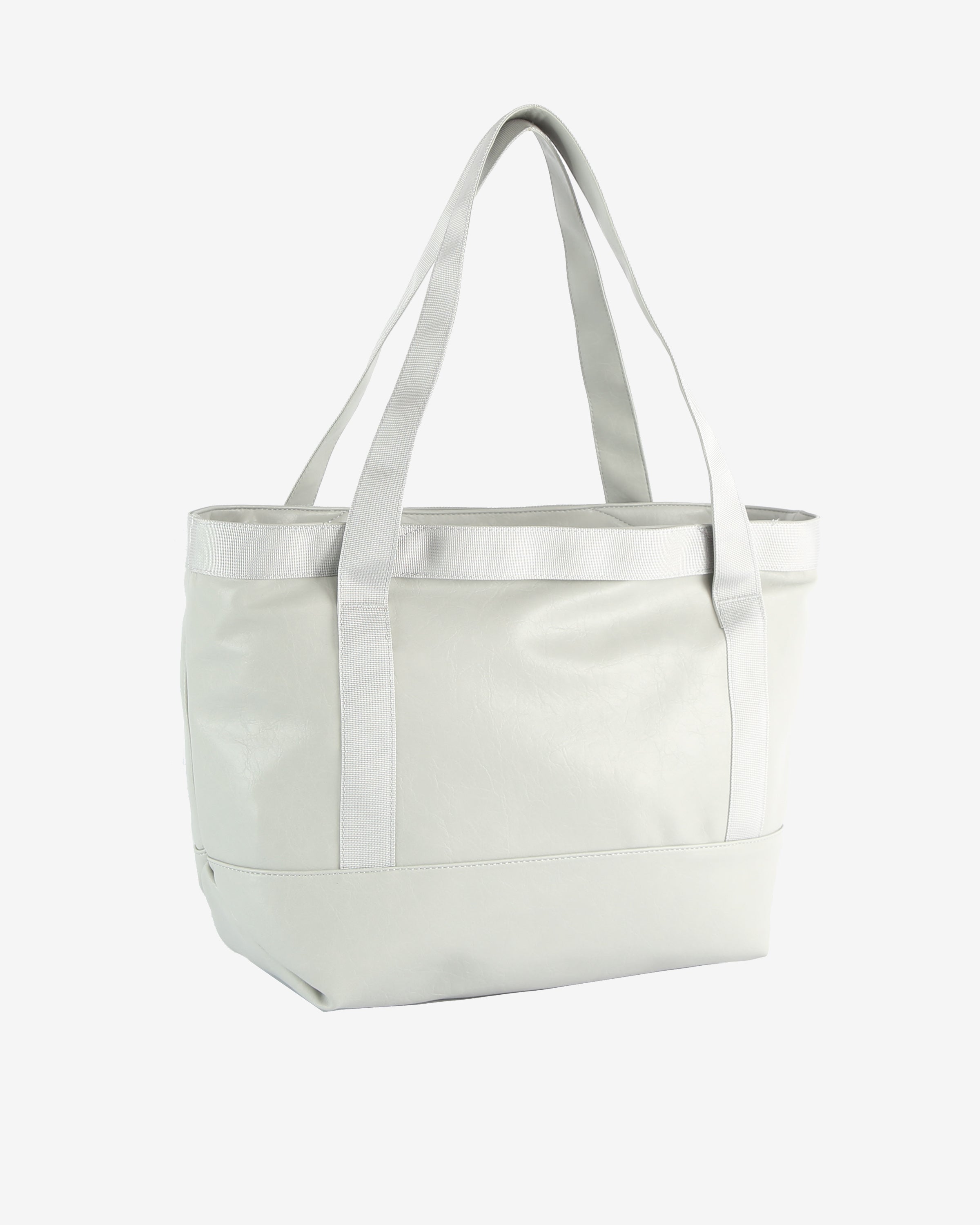 HVISK FETCH GLOSSY STRUCTURE Tote Bag 477 Grey Aura