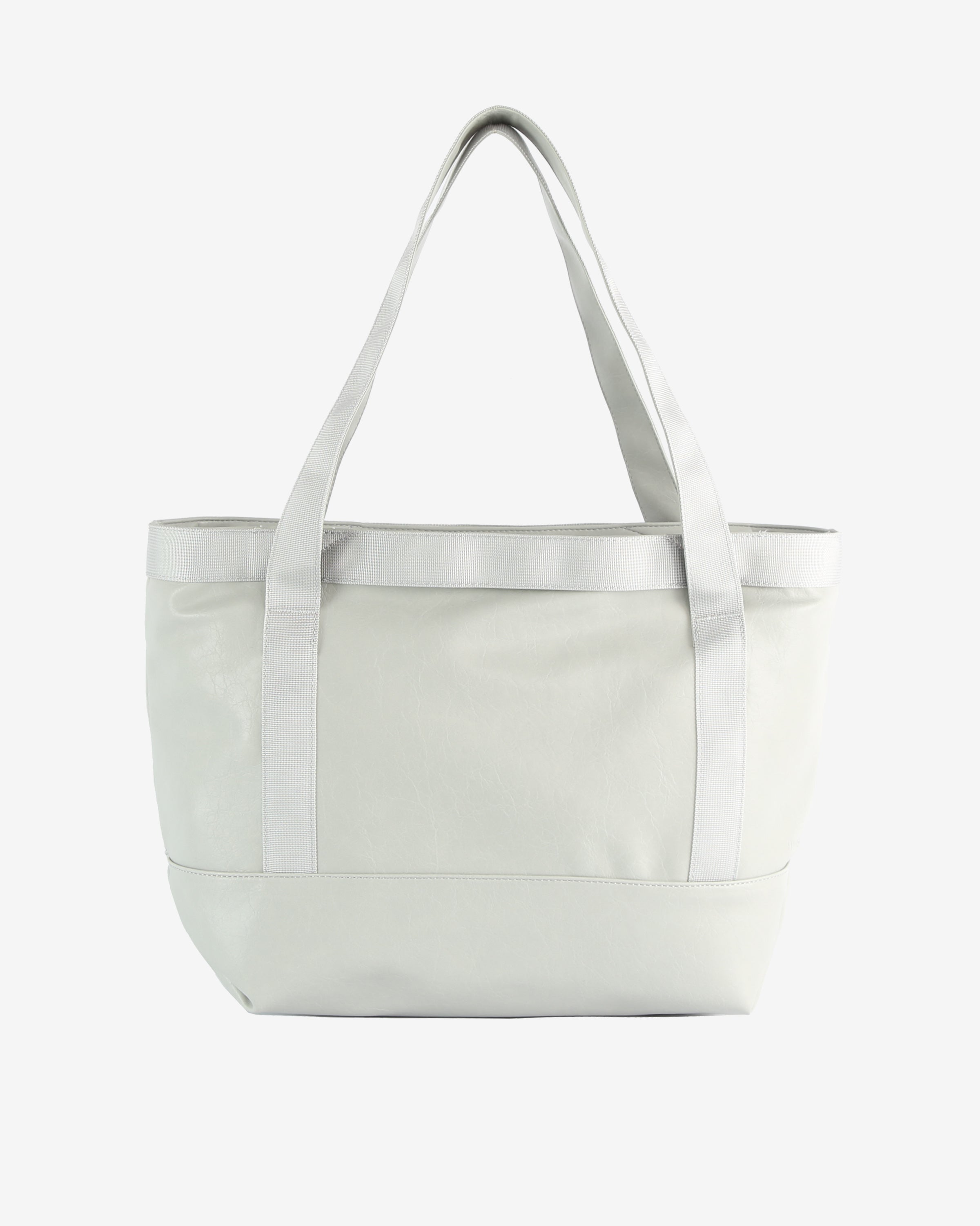 HVISK FETCH GLOSSY STRUCTURE Tote Bag 477 Grey Aura