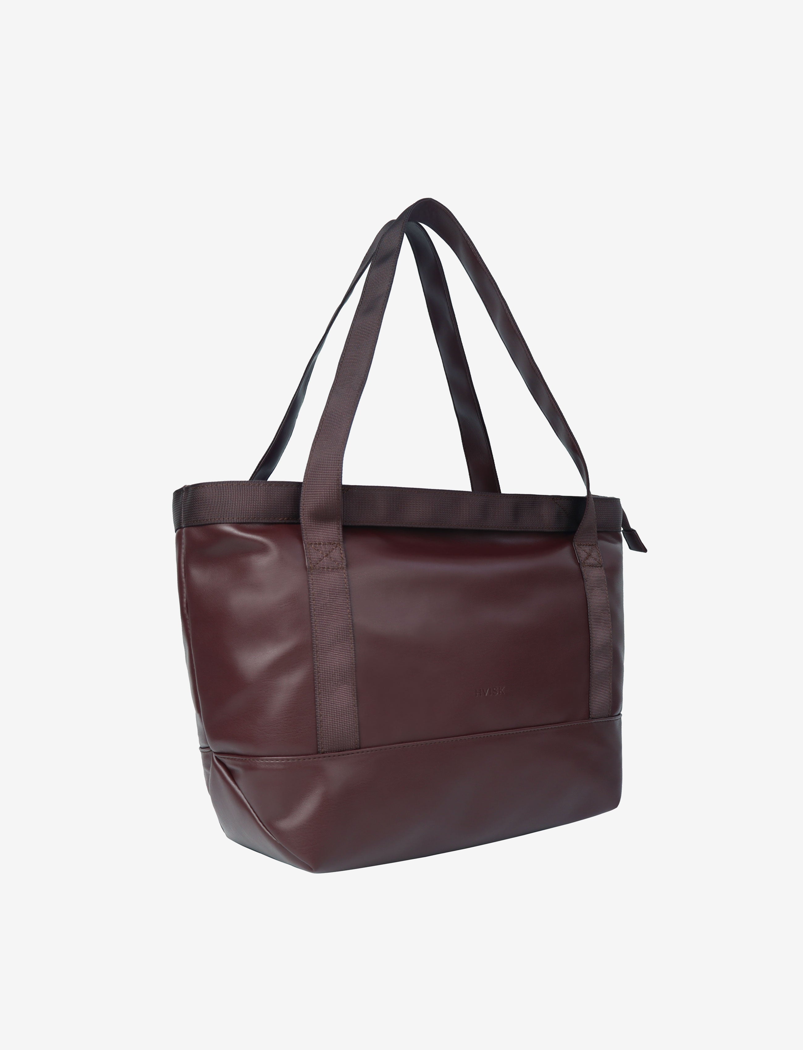 HVISK FETCH SOFT STRUCTURE Tote Bag 475 Midnight Plum