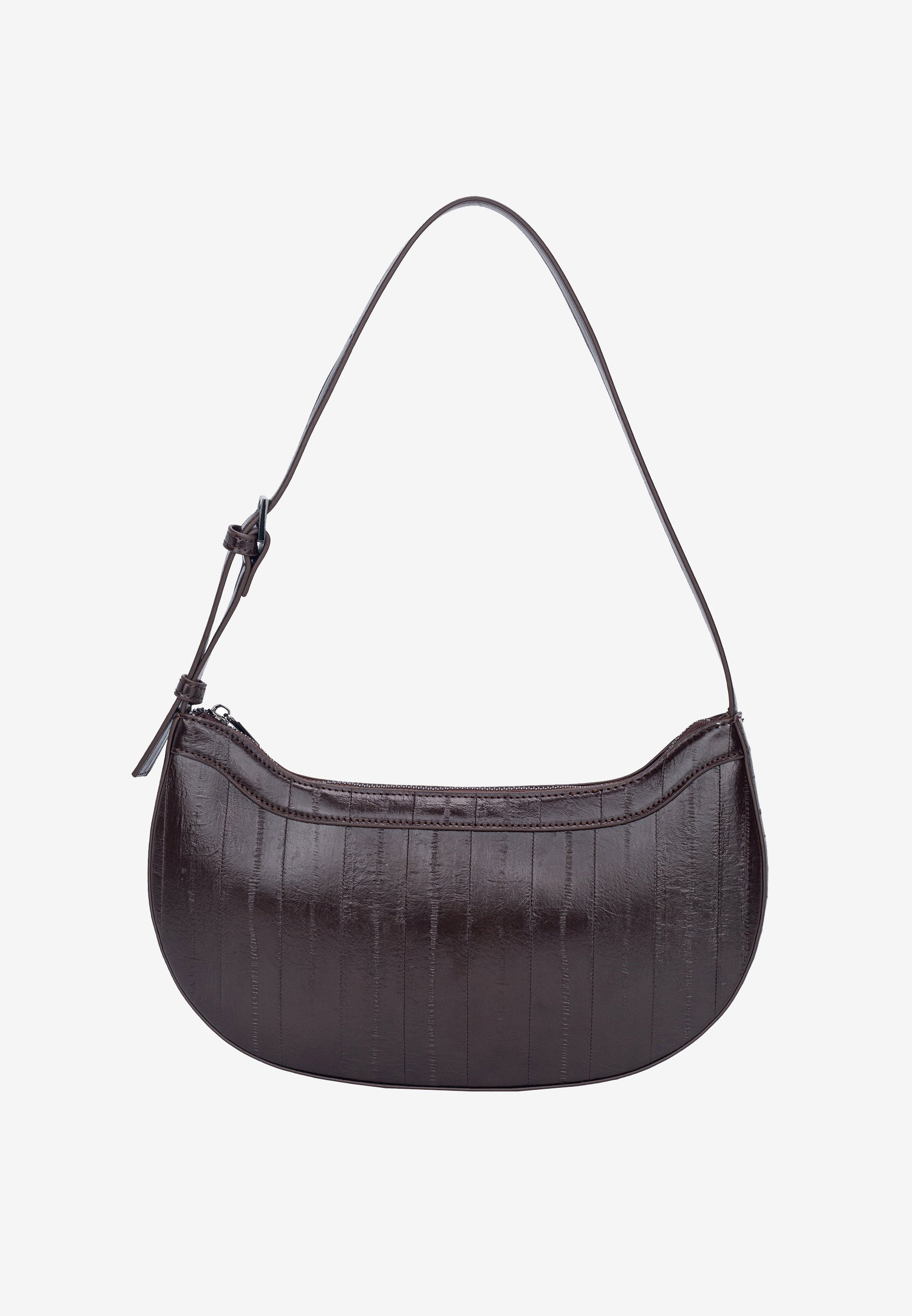 HVISK GLORIA STROKE STRUCTURE Shoulder Bag 485 Espresso