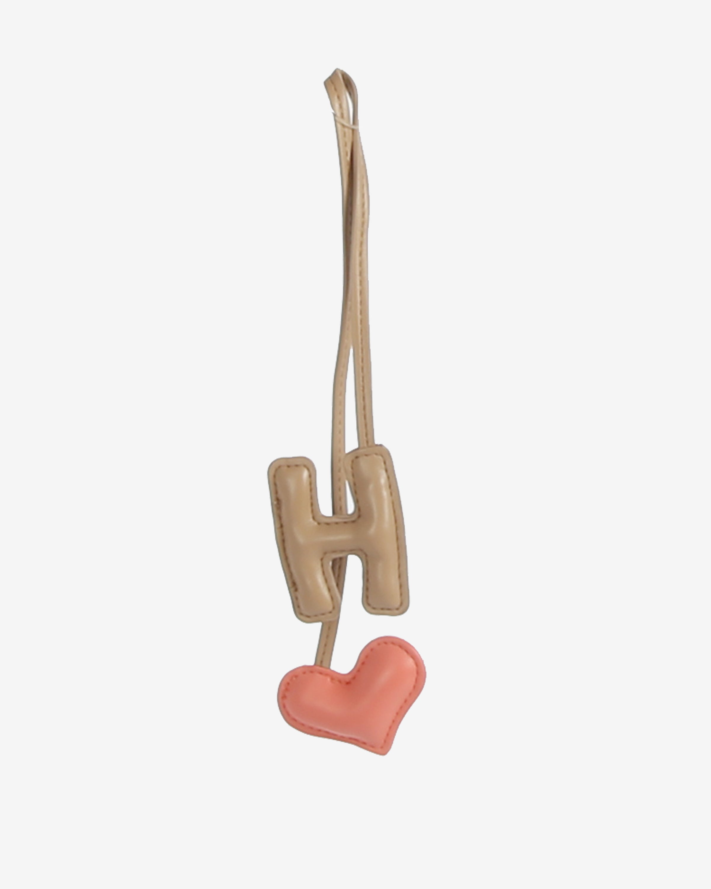 HVISK H-HEART CHARM Charm 489 Sand Dune / Blush Coral