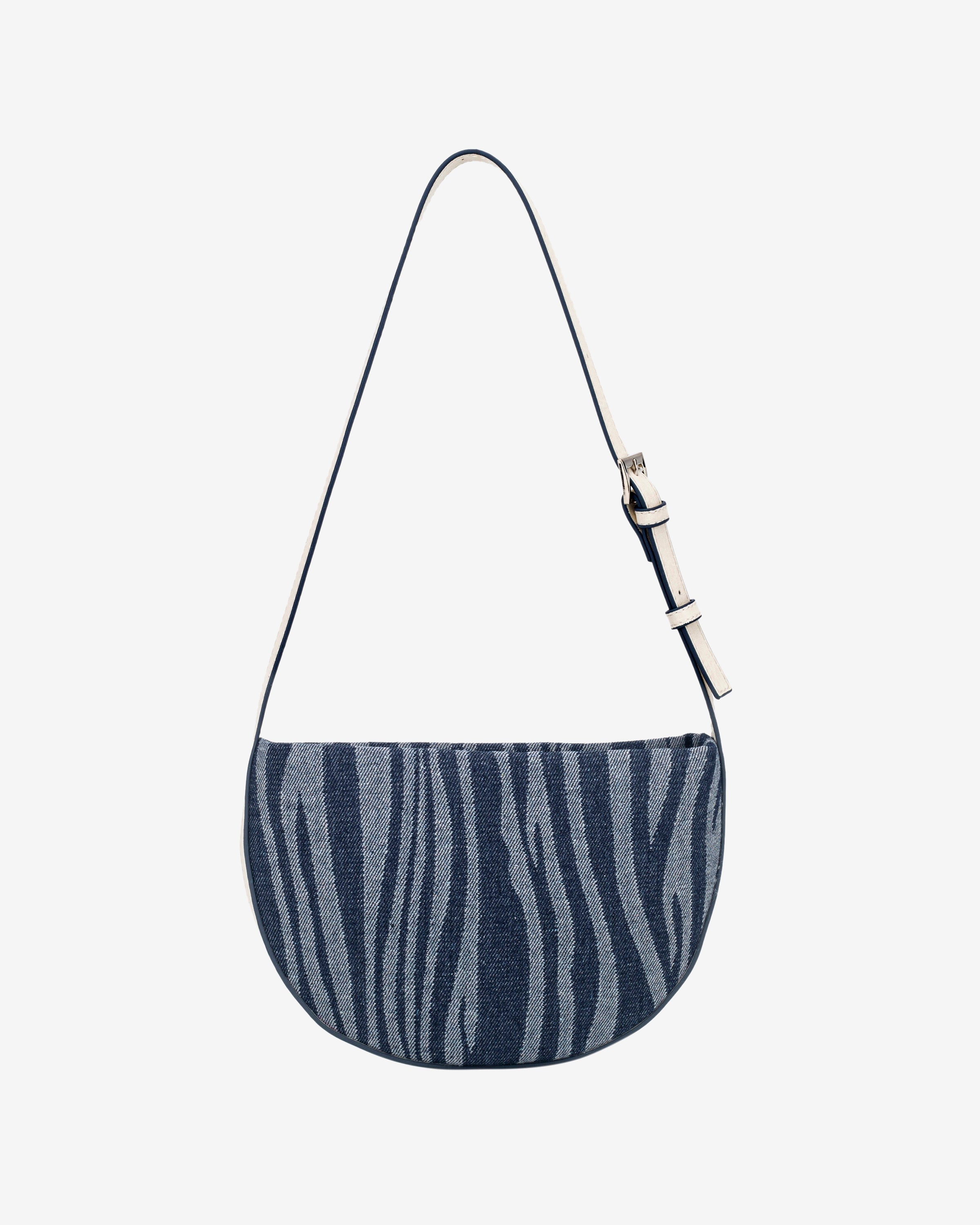 HVISK HALO DENIM Handbag 470 Navy Zebra