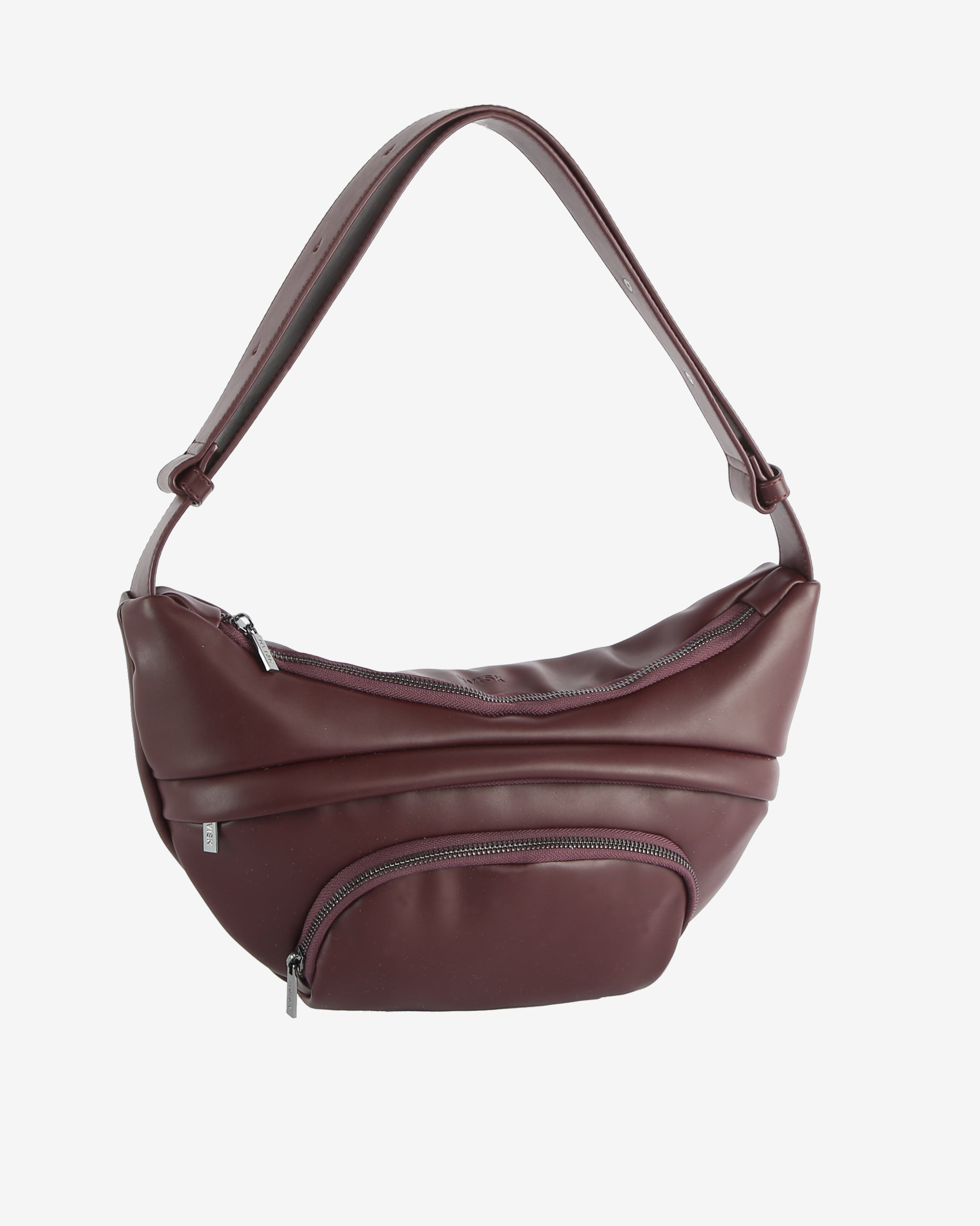 HVISK JADE SOFT STRUCTURE Bum Bag 475 Midnight Plum