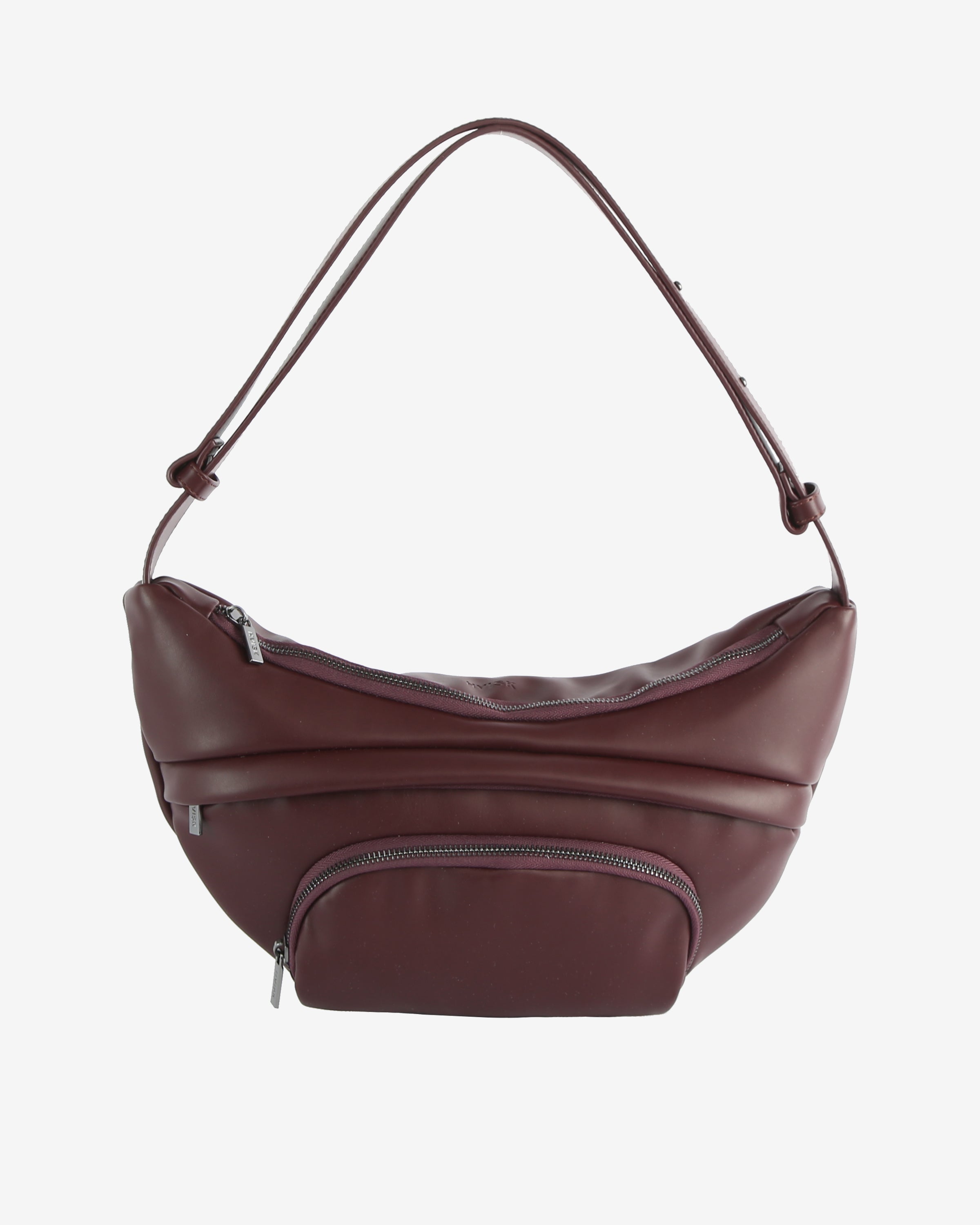 HVISK JADE SOFT STRUCTURE Bum Bag 475 Midnight Plum