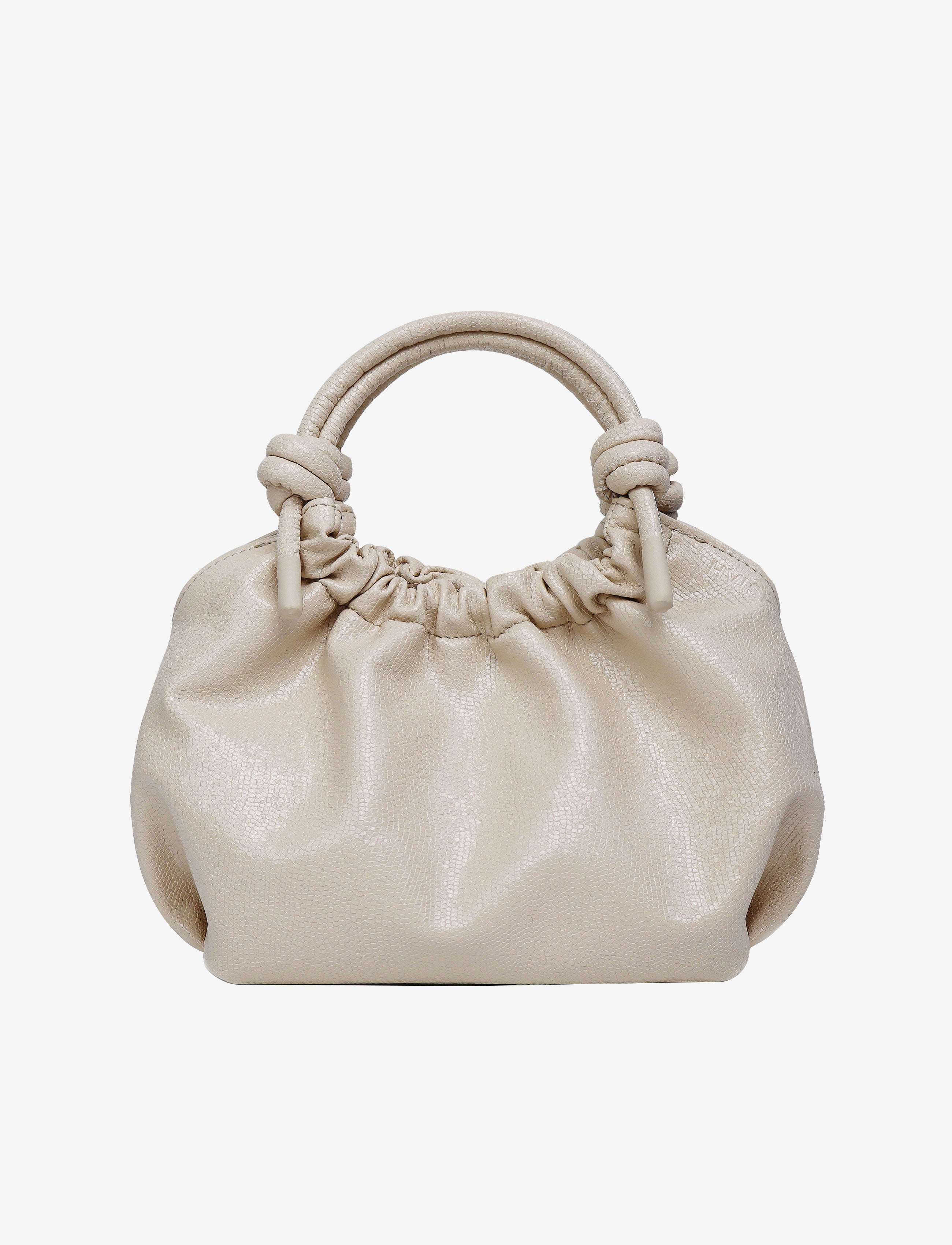 HVISK JOLLY SHELL STRUCTURE Crossbody 486 Oat White
