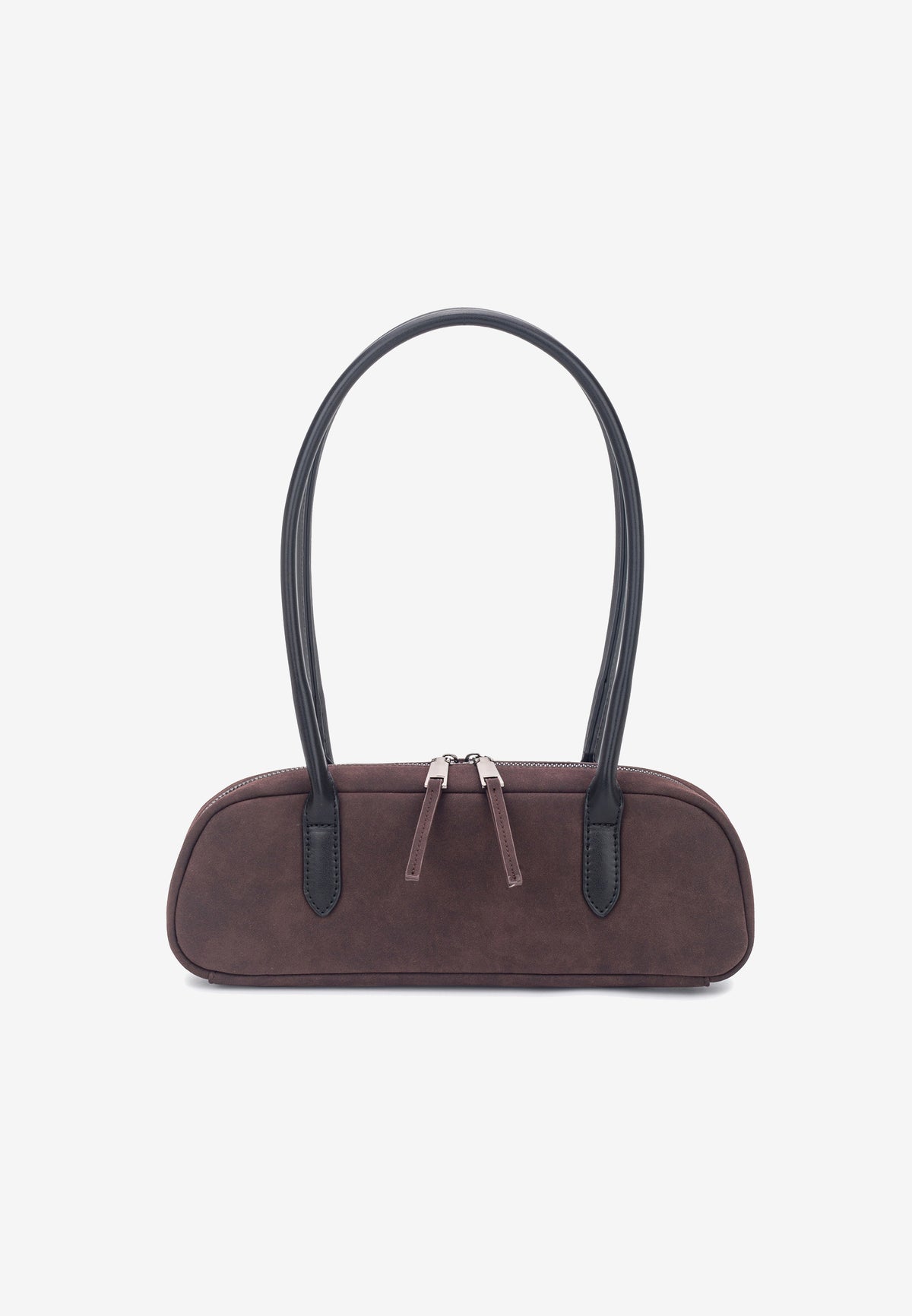 HVISK Juniper Brush Shoulder Bag 514 Umber Brown / Black