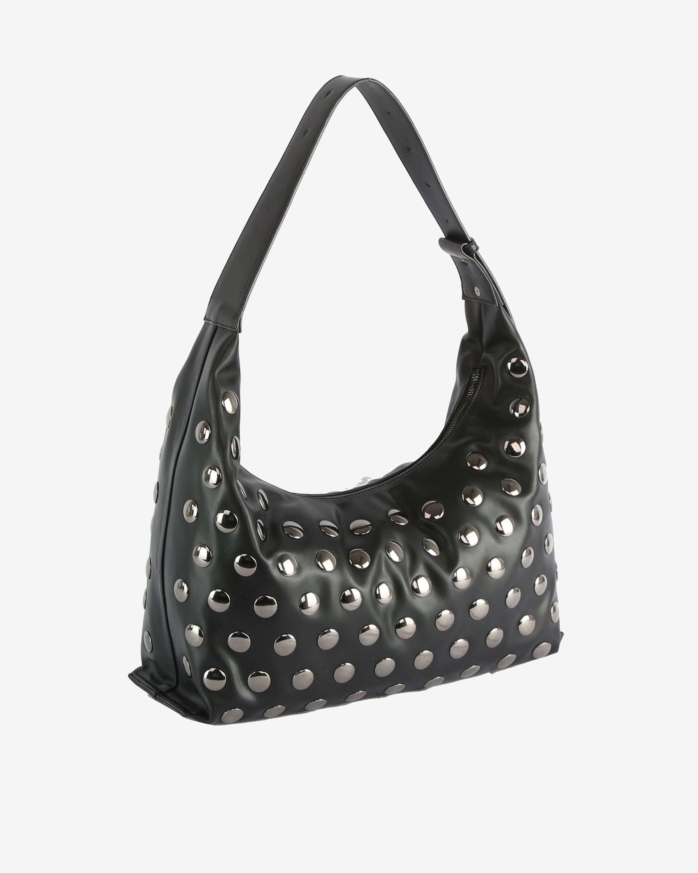 HVISK LANE SOFT STRUCTURE STUDS Tote Bag 009 Black