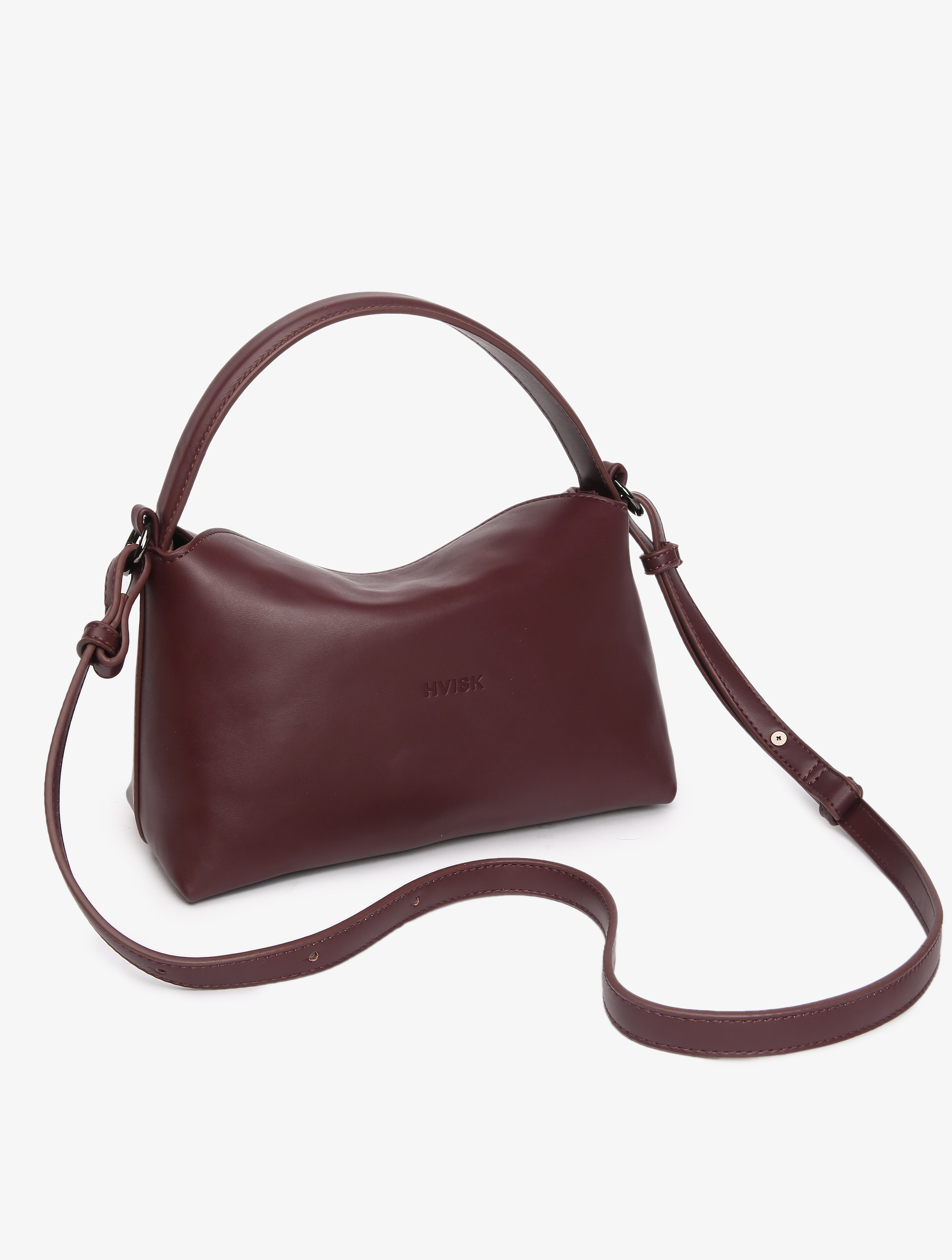 HVISK NOTE SOFT STRUCTURE Crossbody 475 Midnight Plum