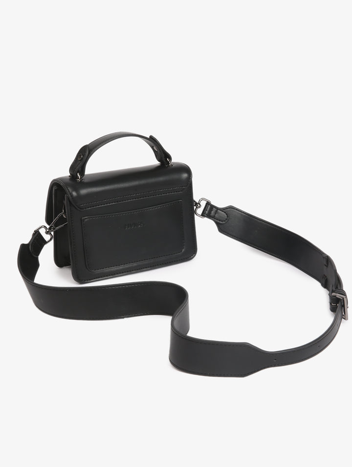 HVISK RENEI SOFT STRUCTURE Crossbody 009 Black