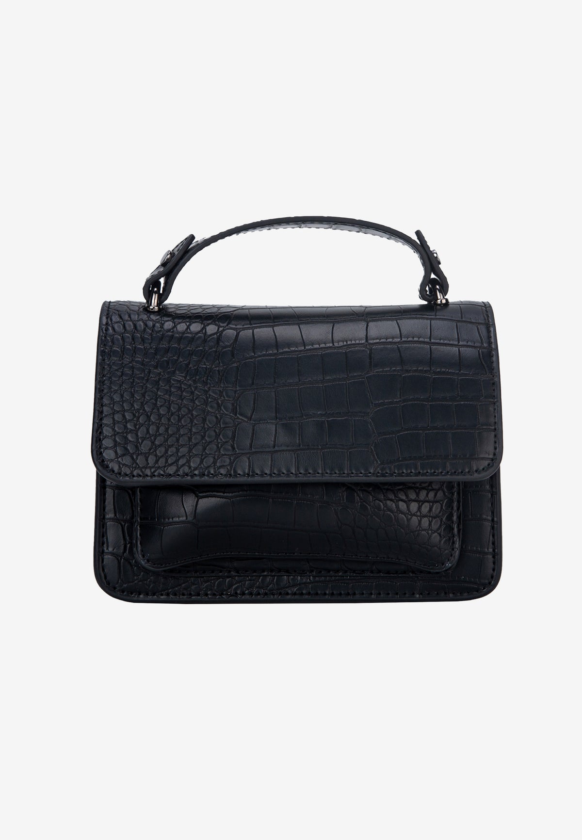 HVISK RENEI TRACE Top-Handle Bag 009 Black