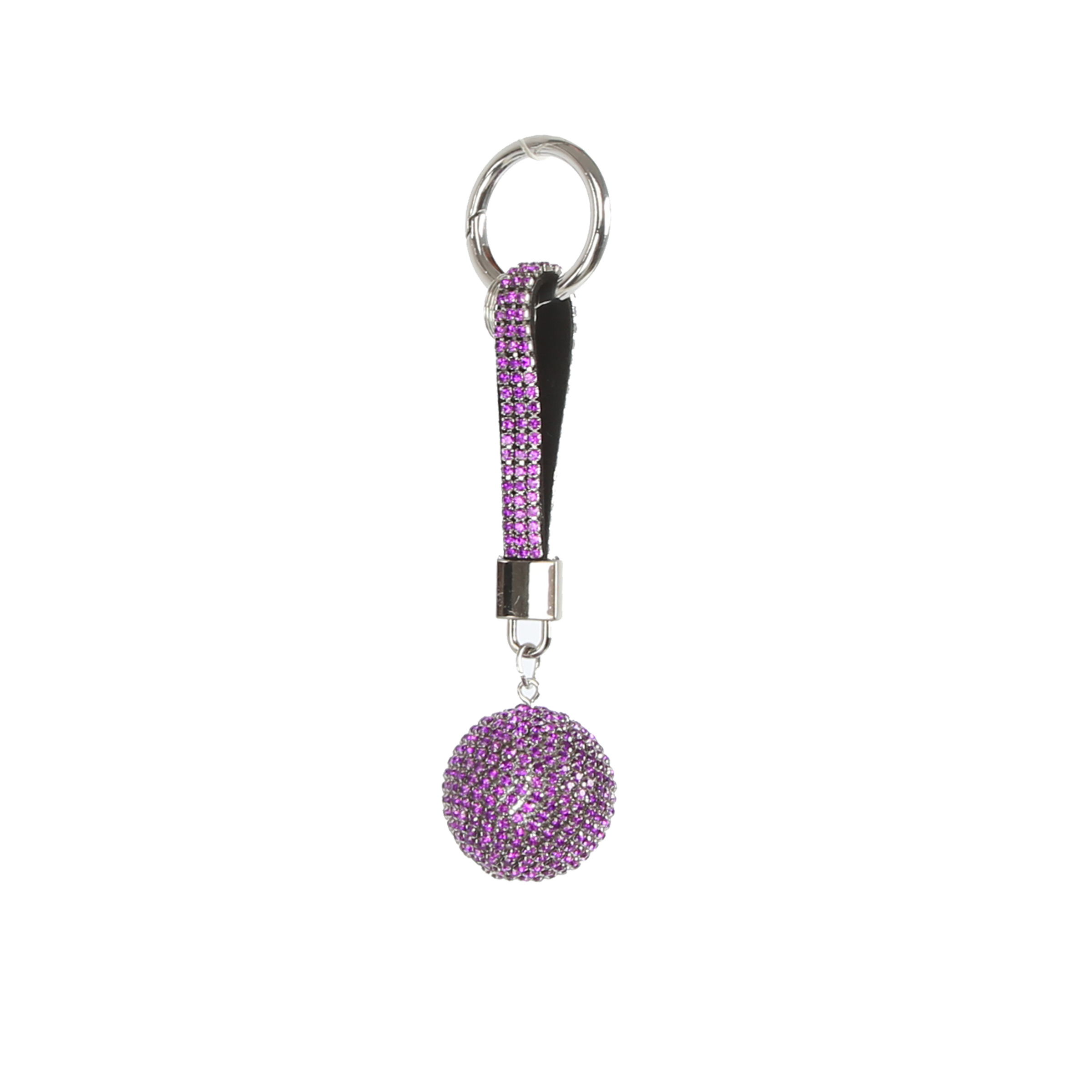 HVISK RHINESTONE DISCO BALL CHARM Charm 482 Eclectic Purple
