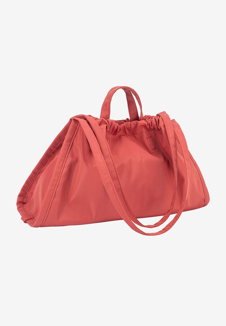HVISK SAGE MEDIUM MATTE TWILL Handle Bag 483 Blush Coral