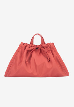 HVISK SAGE MEDIUM MATTE TWILL Handle Bag 483 Blush Coral