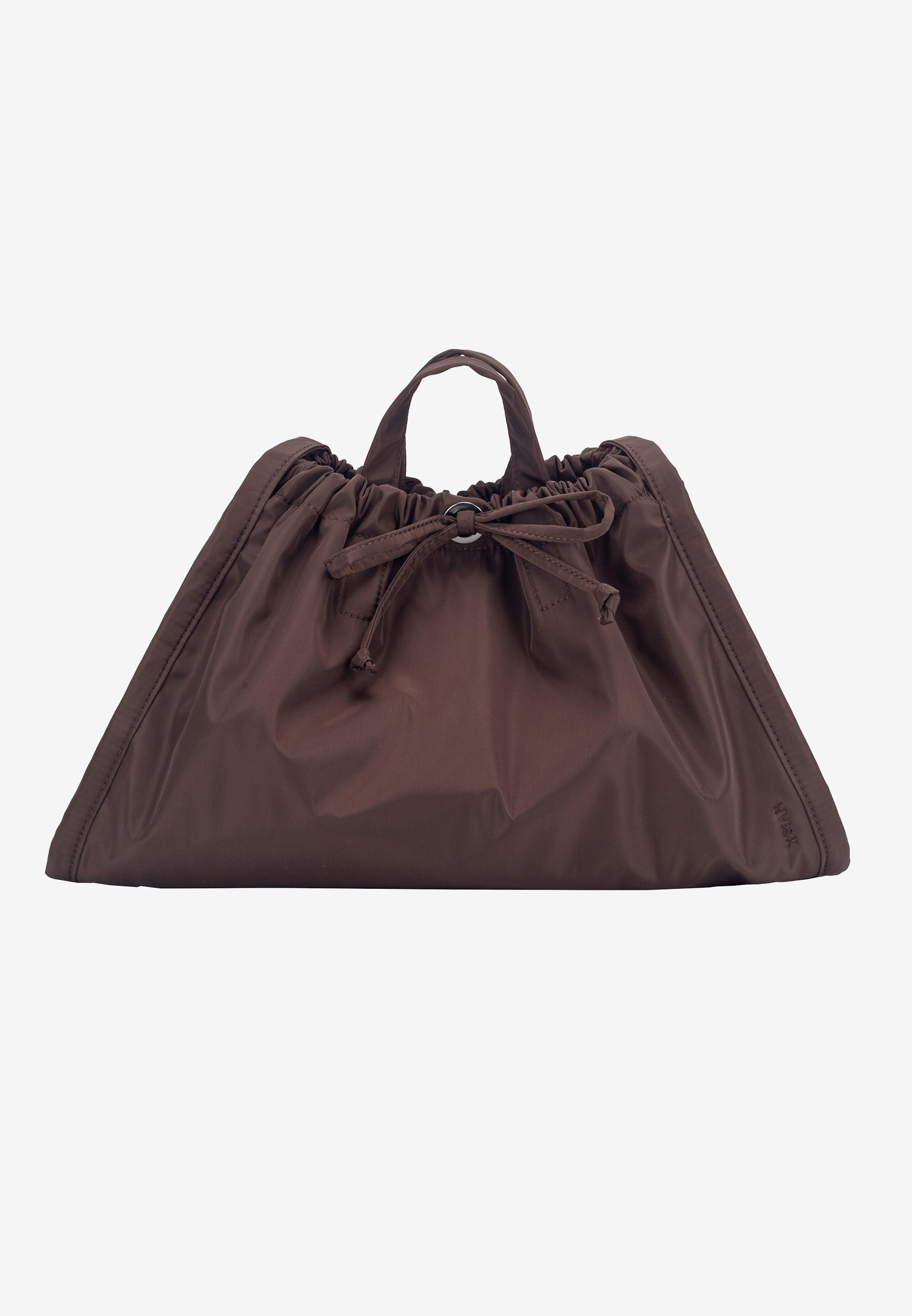 HVISK SAGE MEDIUM MATTE TWILL Handle Bag 485 Espresso