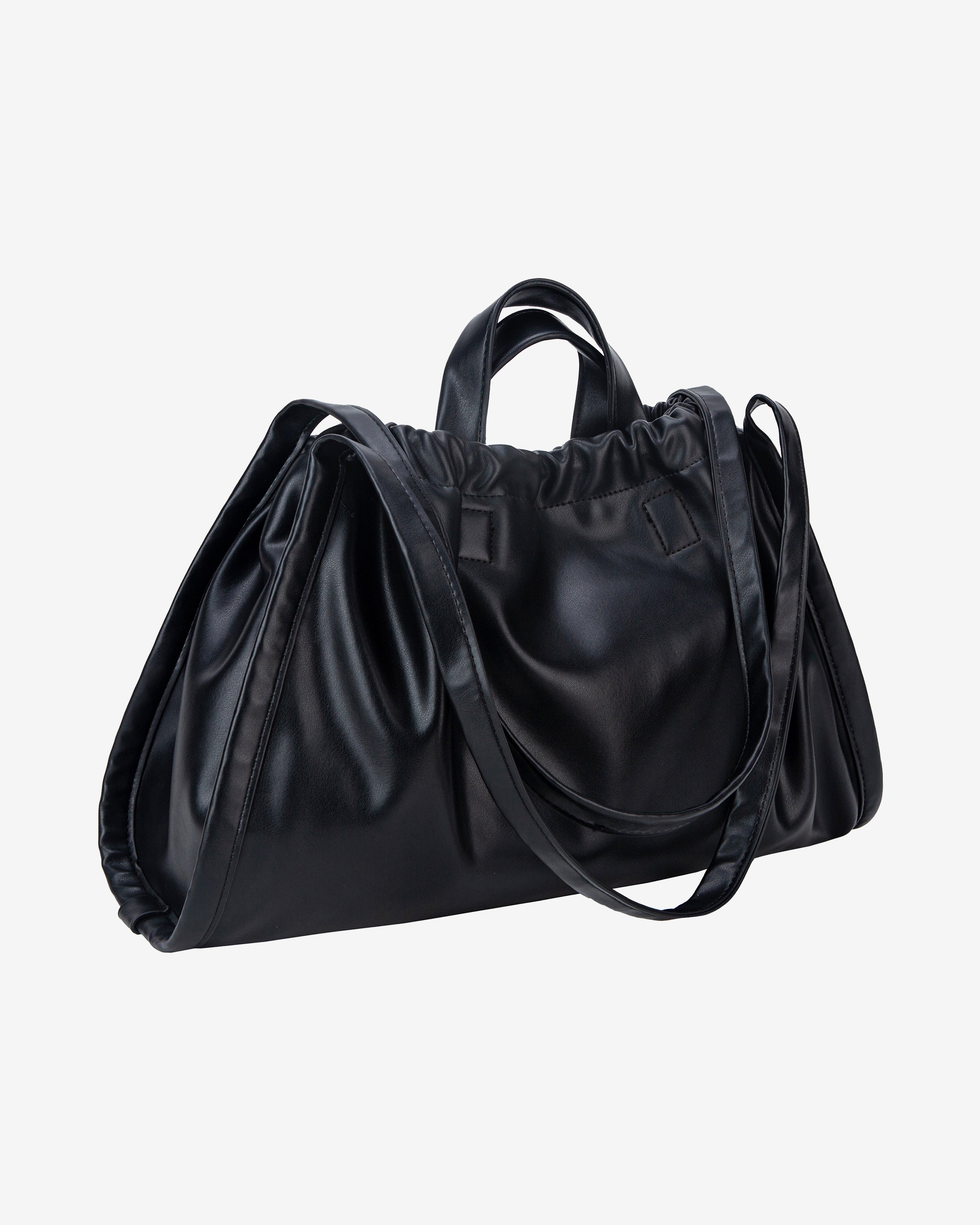 HVISK SAGE MEDIUM SOFT STRUCTURE Handle Bag 009 Black