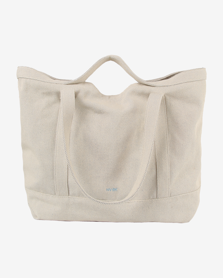 HVISK TOTE CANVAS Shopper 472 White Waves