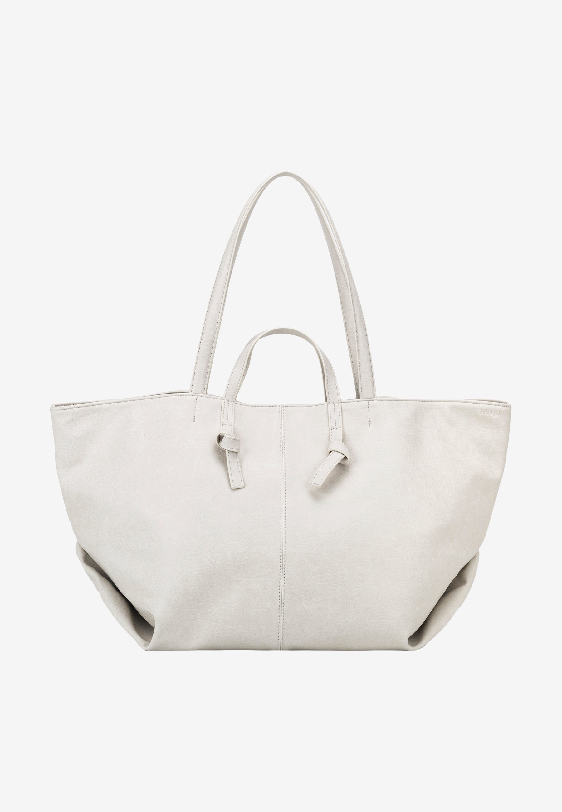 HVISK TOWNY SOFT STRUCTURE Tote Bag 464 White Sand