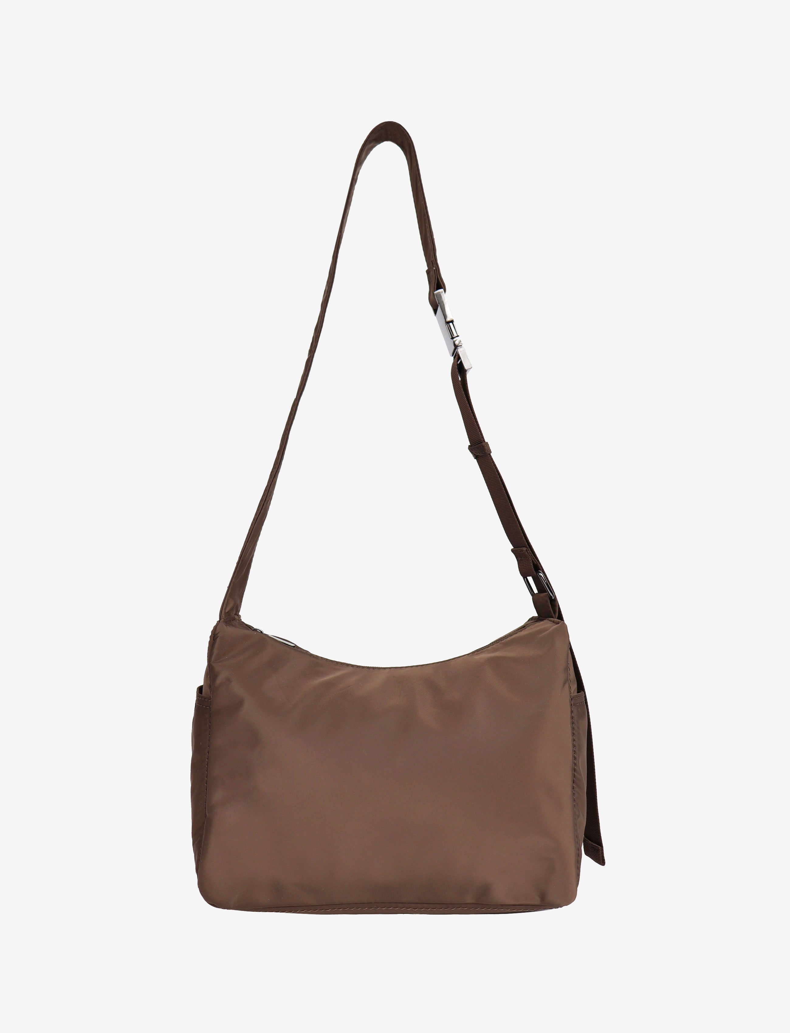 HVISK TRACY MATTE TWILL Crossbody 485 Espresso