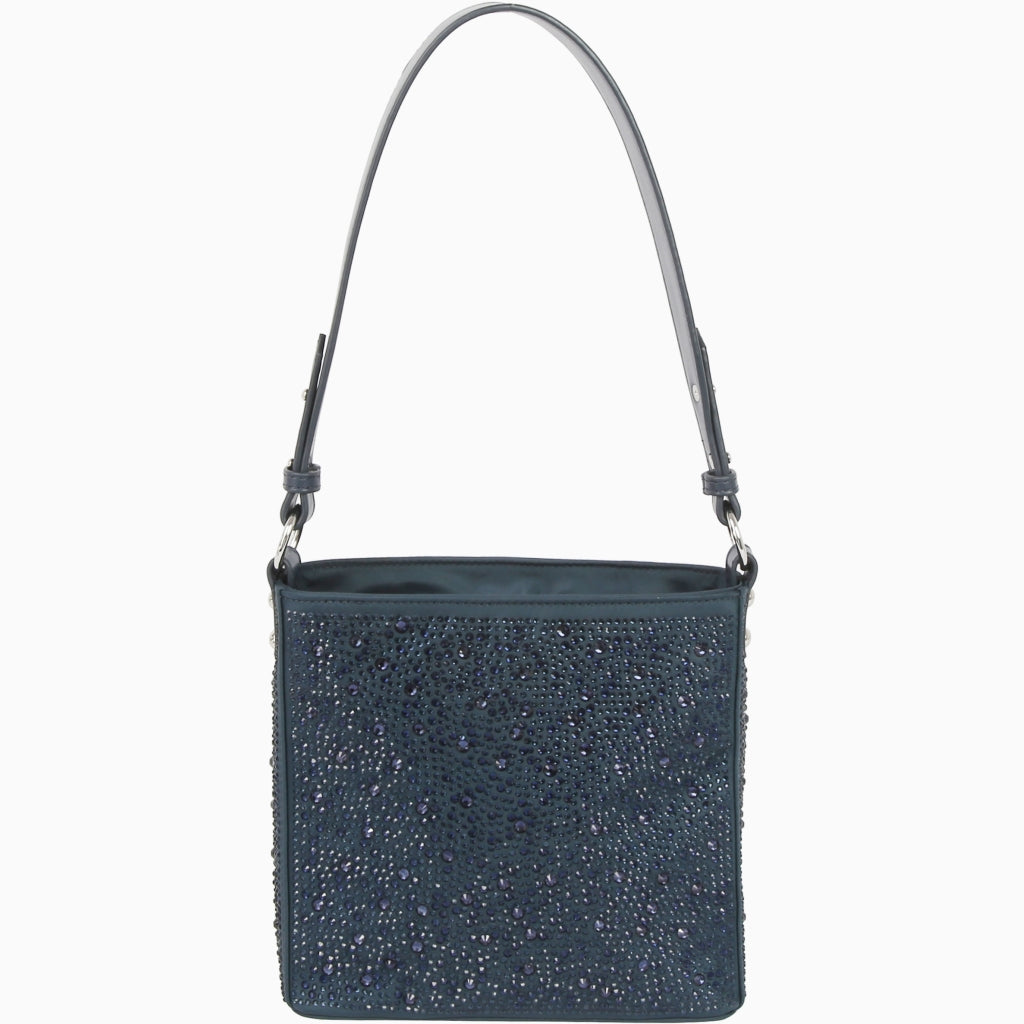 HVISK AMBLE RHINESTONE Shoulder Bag 003 Midnight Blue