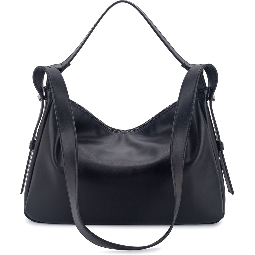HVISK ANDREA SOFT STRUCTURE Shoulder Bag 009 Black