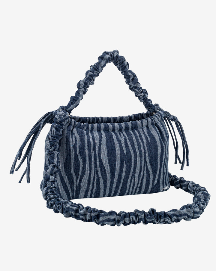 HVISK ARCADIA DENIM Crossbody 470 Navy Zebra