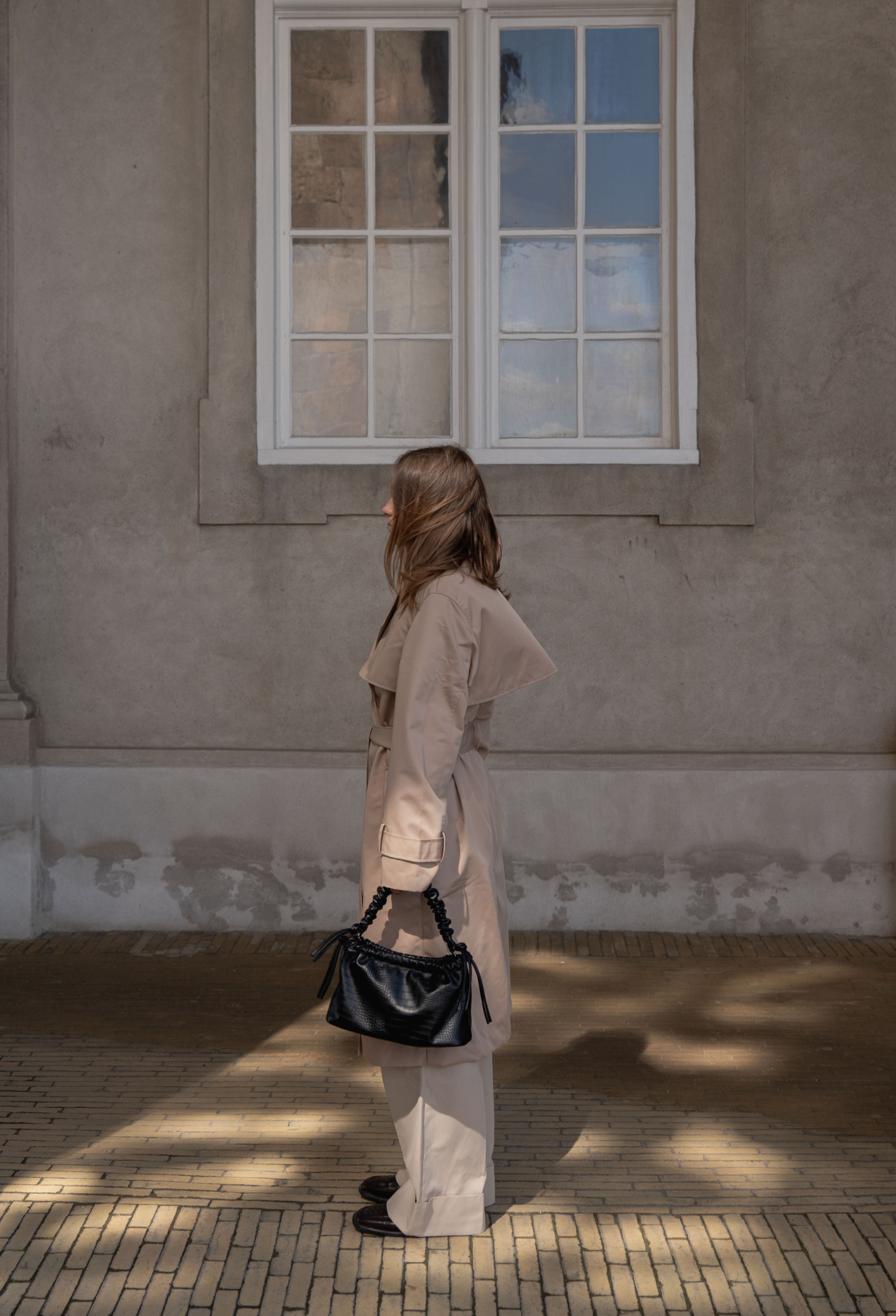 m*k様 ☆新品未使用☆HYVISK Tracy BAG 黒☆ TRACY MATTE TWILL - Black