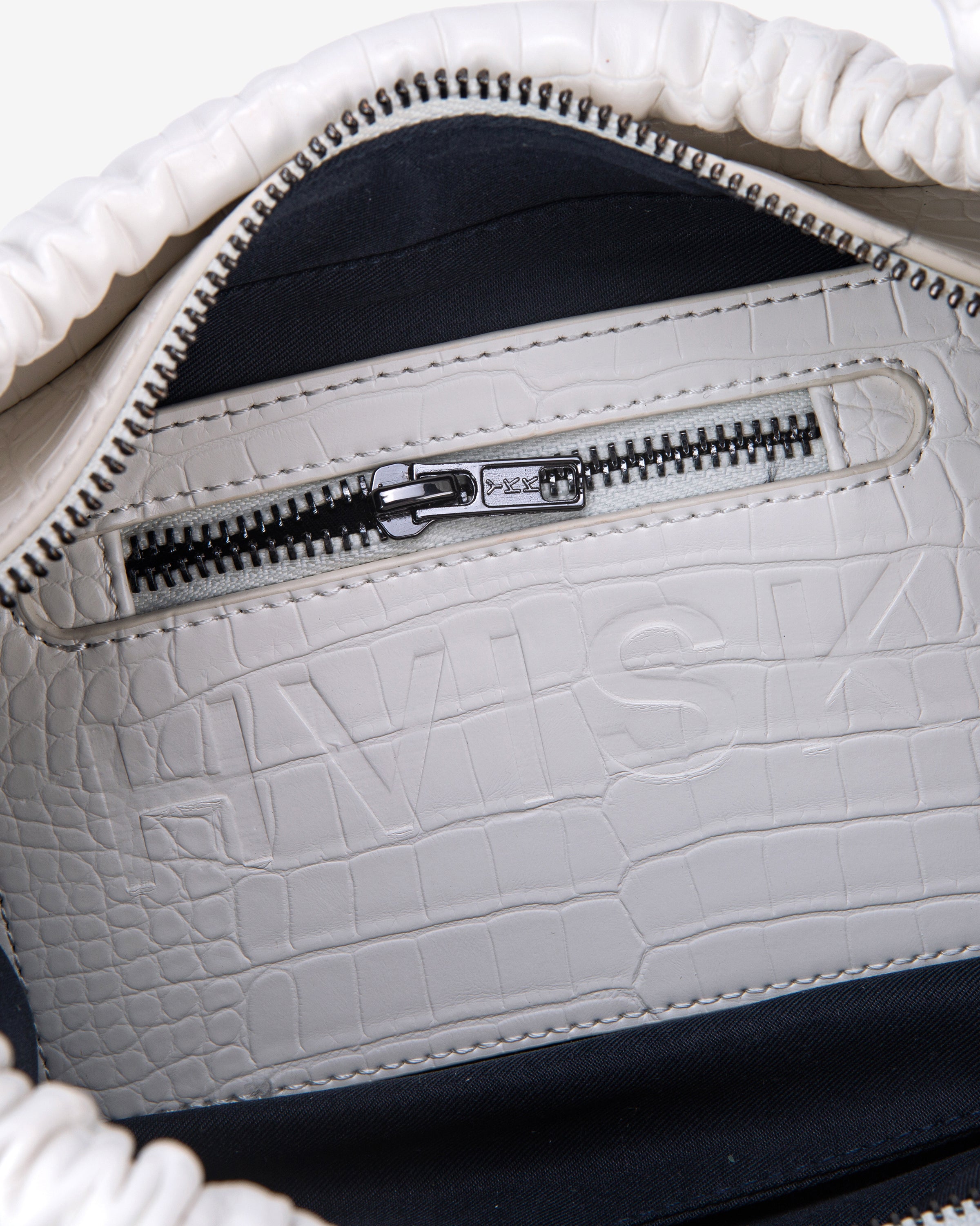 HVISK ARCADIA MATTE TRACE Handle Bag 027 White