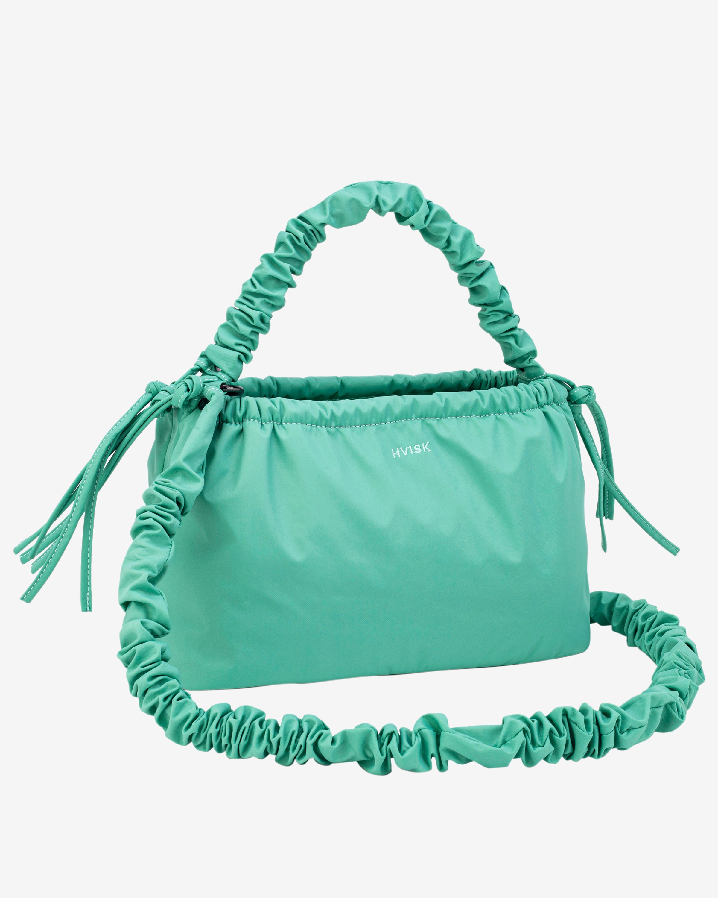 HVISK ARCADIA MATTE TWILL Handle Bag 458 Mint Green