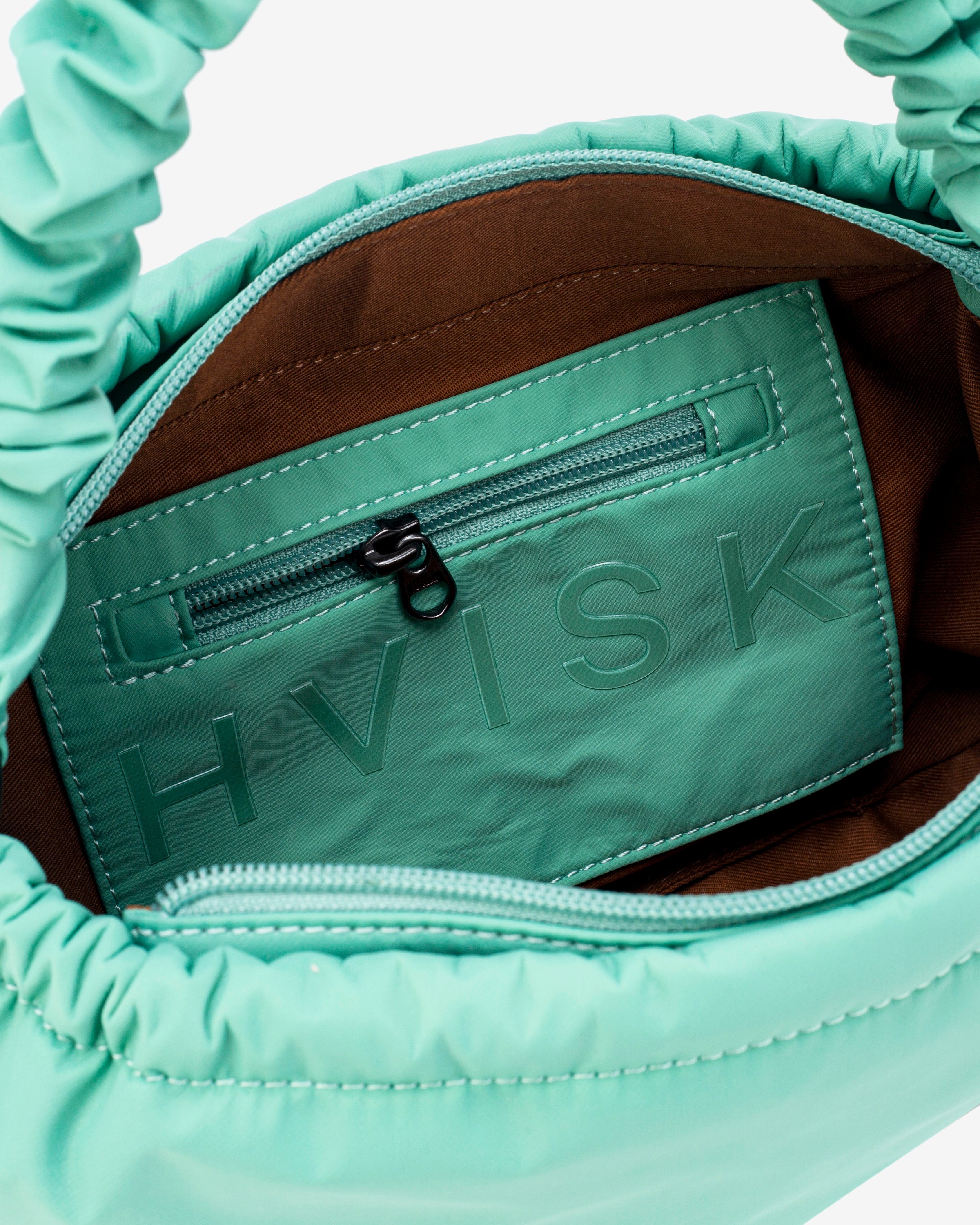 HVISK ARCADIA MATTE TWILL Handle Bag 458 Mint Green