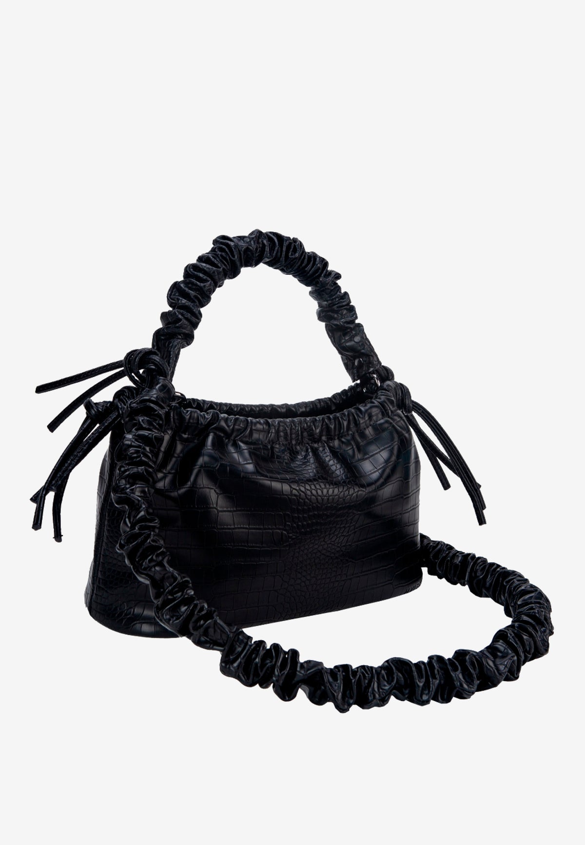 HVISK ARCADIA TRACE Handle Bag 009 Black