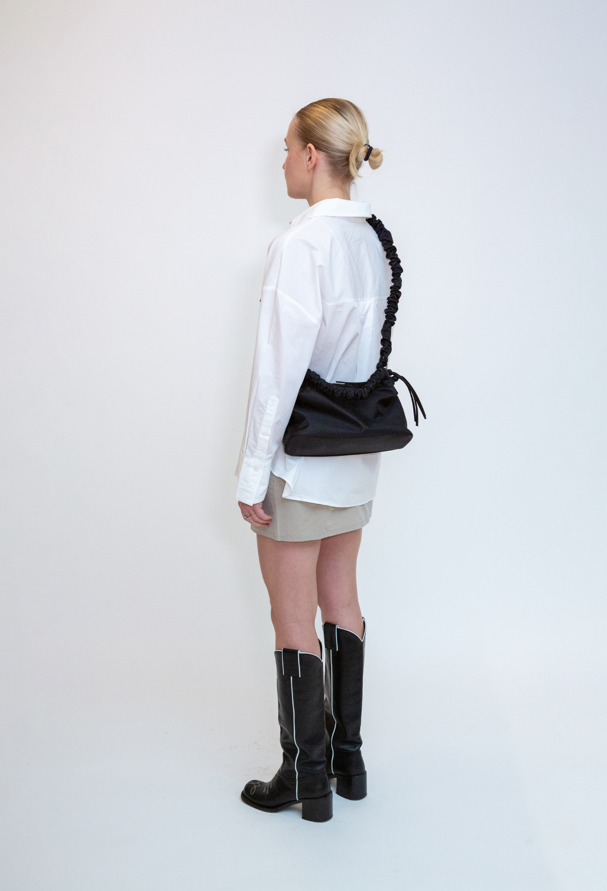 HVISK ARCADIA TWILL Crossbody 009 Black