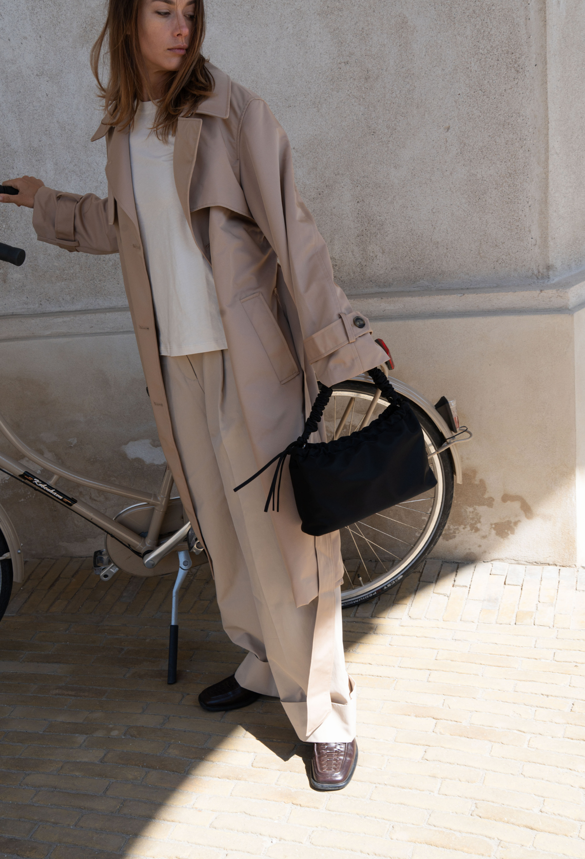 HVISK ARCADIA TWILL Handbag 009 Black