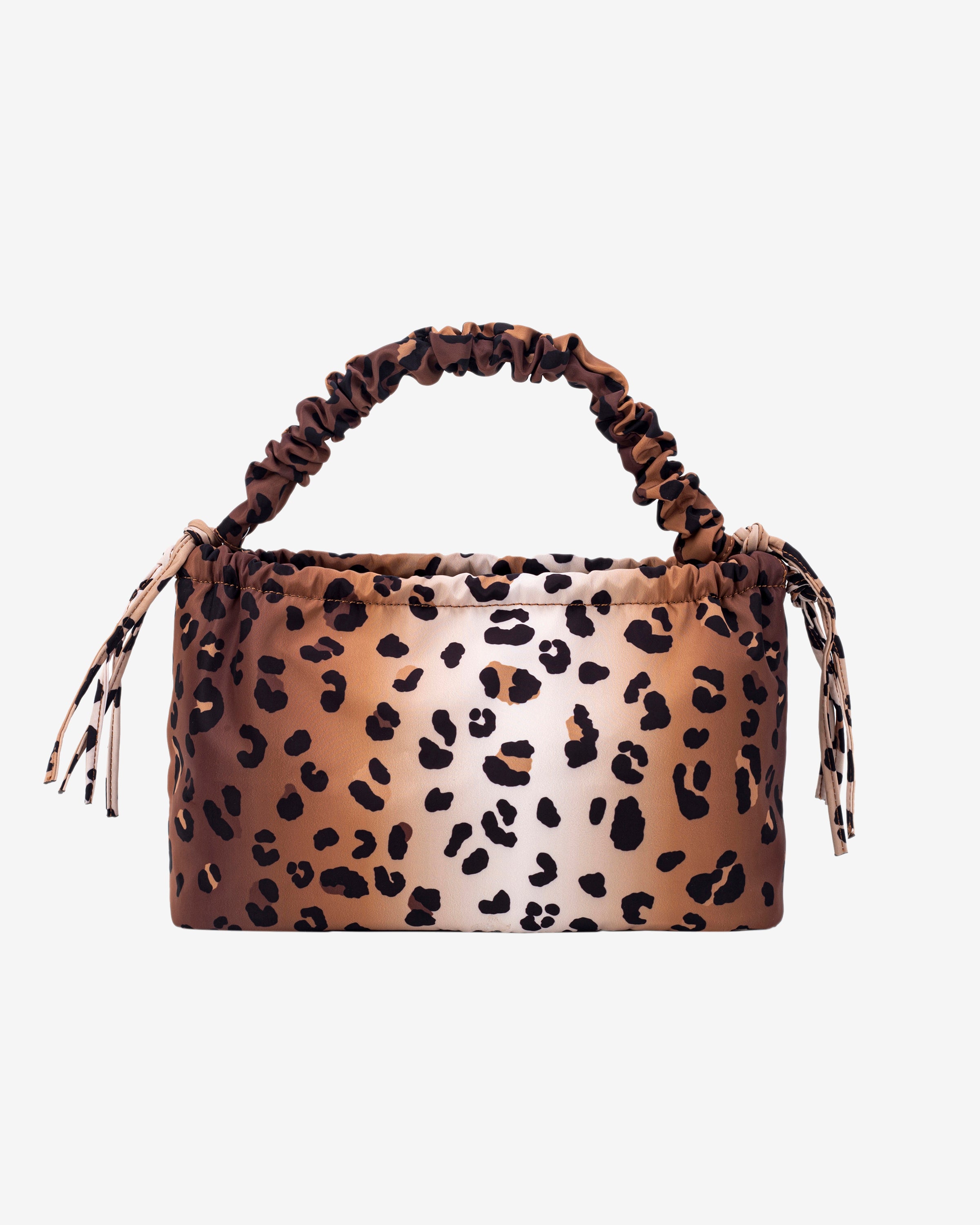 HVISK ARCADIA TWILL PRINT Handle Bag 463 Leopard