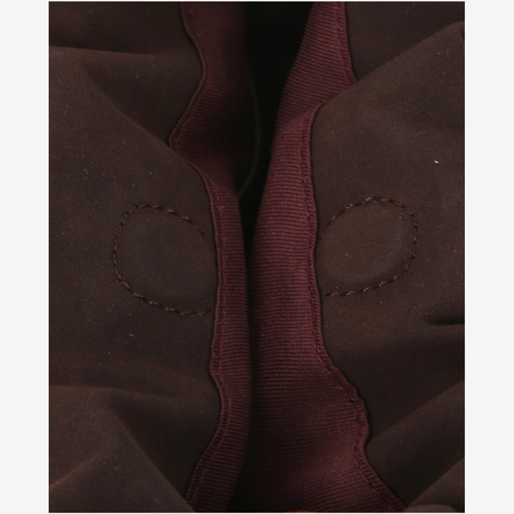 HVISK ARCANE BRUSH STRUCTURE Handle Bag 507 Umber Brown
