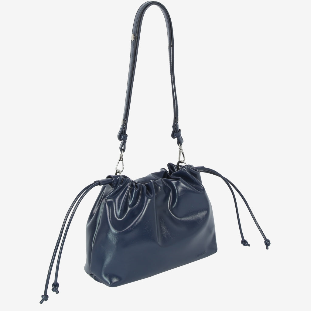 HVISK ARCANE GLOSSY STRUCTURE Handbag 480 Eclipse Blue
