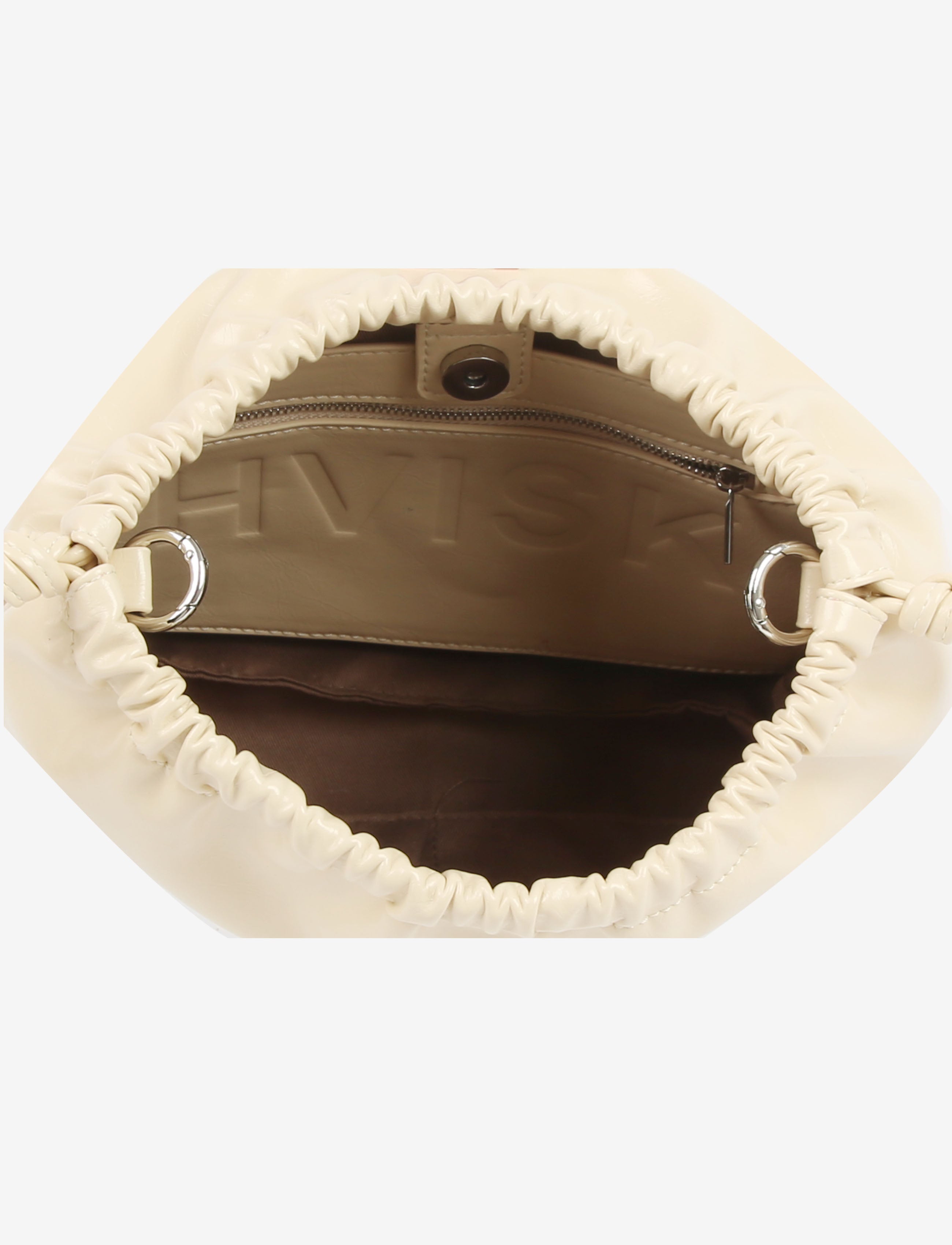 HVISK ARCANE GLOSSY STRUCTURE Handle Bag 504 Wax Paper