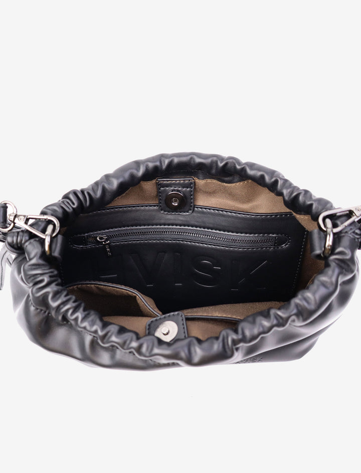 HVISK ARCANE SOFT STRUCTURE Handle Bag 009 Black
