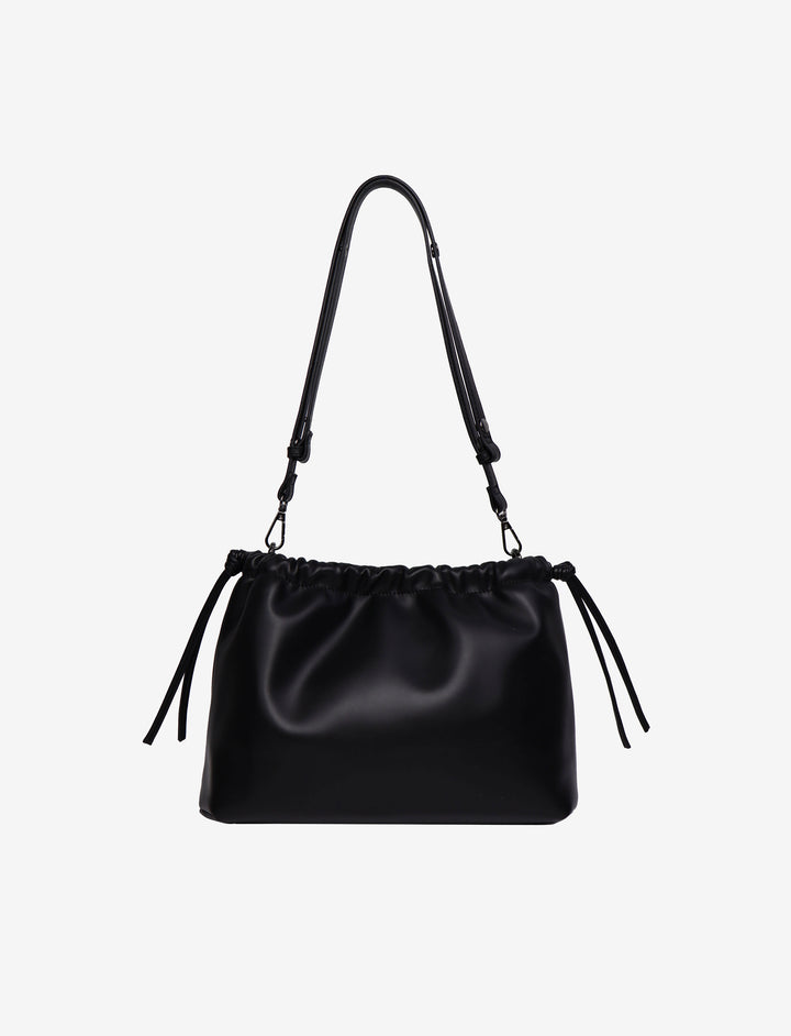 HVISK ARCANE SOFT STRUCTURE Handle Bag 009 Black