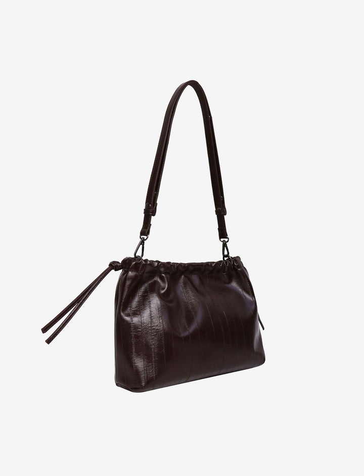 HVISK ARCANE STROKE STRUCTURE Handle Bag 485 Espresso