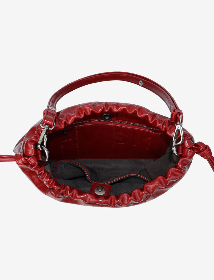 HVISK ARCANE STROKE STRUCTURE Handle Bag 494 Scarlet Red