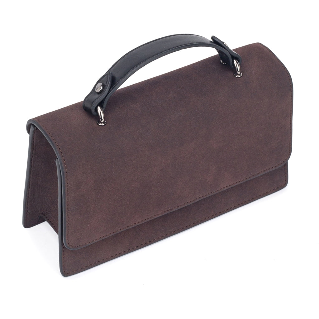 HVISK ARIA BRUSH STRUCTURE MIX Crossbody 514 Umber Brown / Black