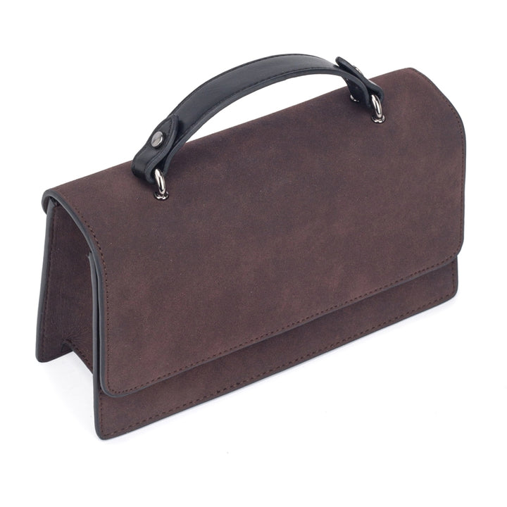 HVISK ARIA BRUSH STRUCTURE MIX Crossbody 514 Umber Brown / Black