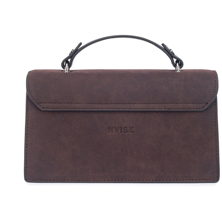 HVISK ARIA BRUSH STRUCTURE MIX Crossbody 514 Umber Brown / Black