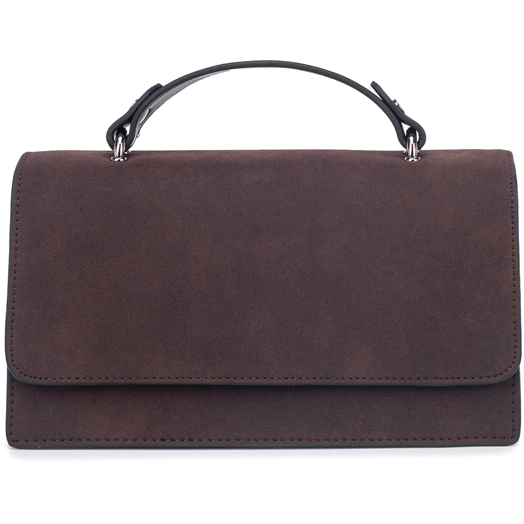 HVISK ARIA BRUSH STRUCTURE MIX Crossbody 514 Umber Brown / Black